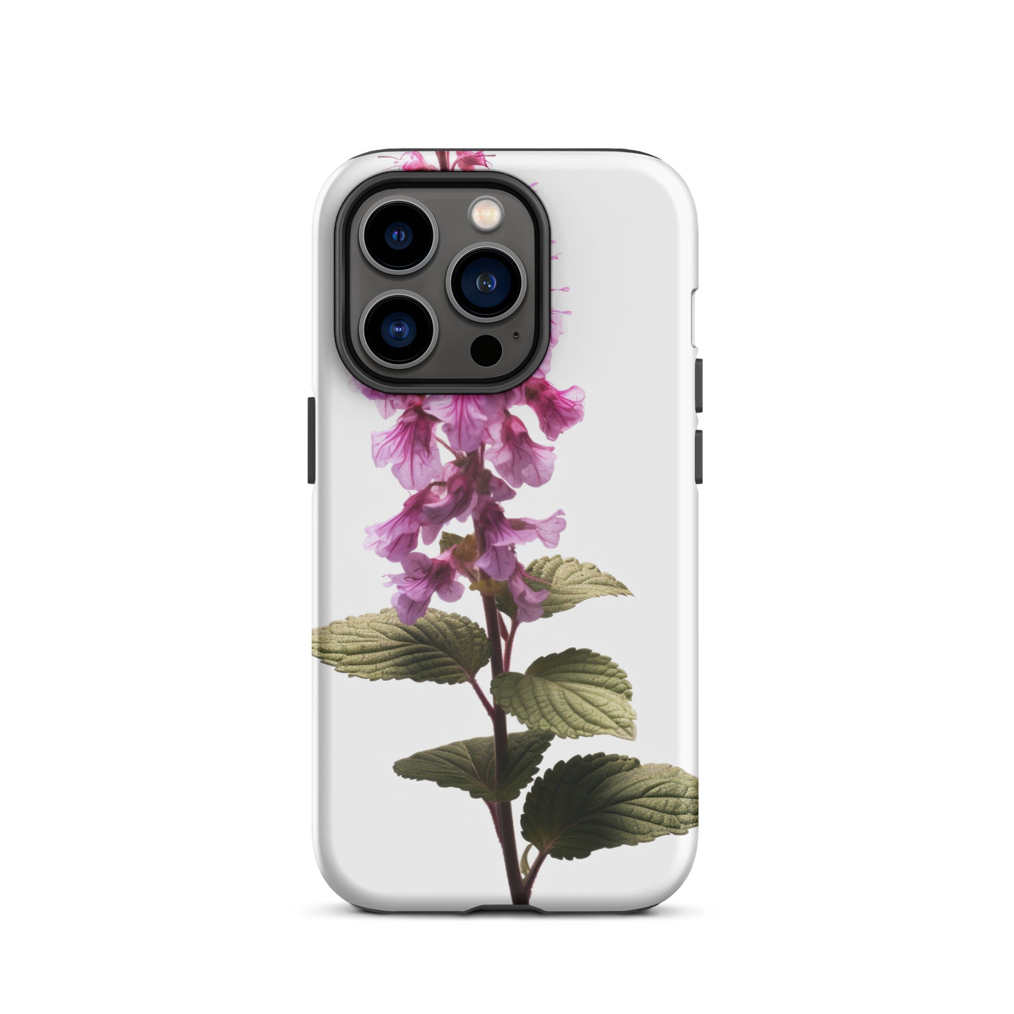 Spotted Deadnettle Flower iPhone Case by Visual Verse - Image 28