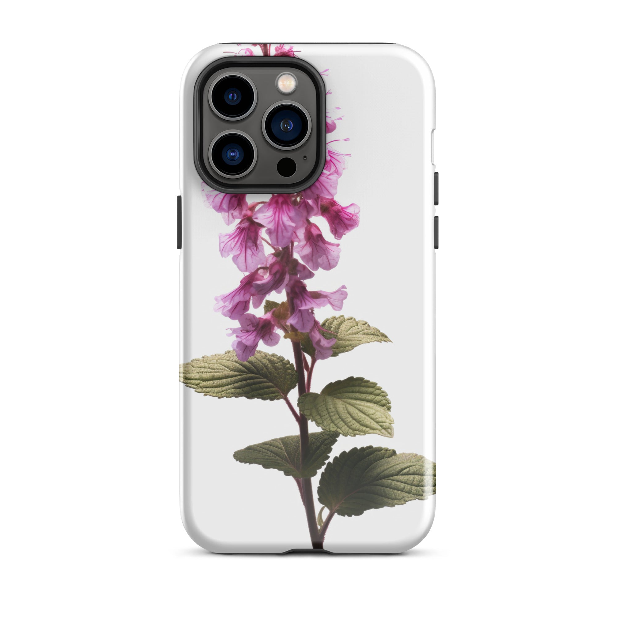 Spotted Deadnettle Flower iPhone Case by Visual Verse - Image 29