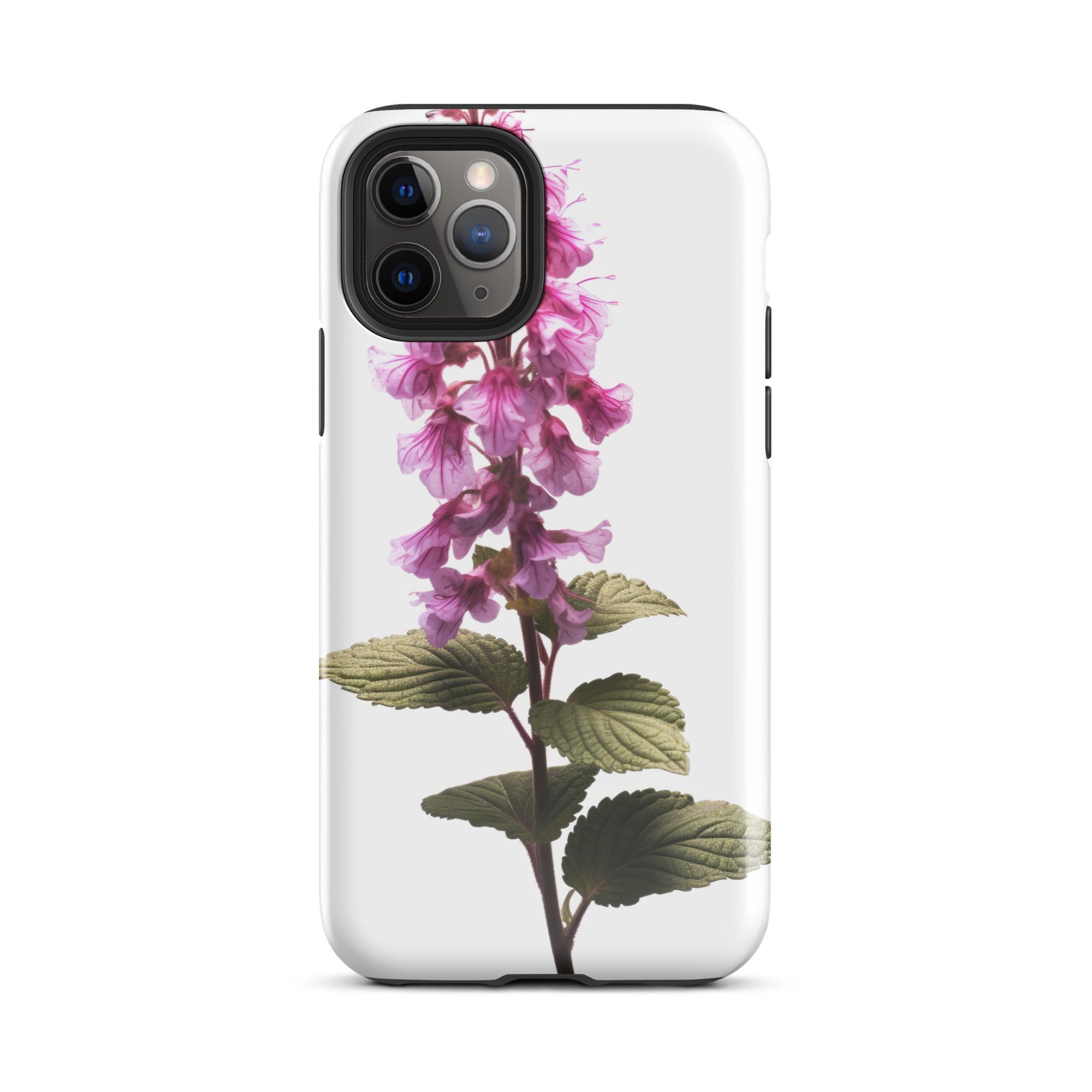 Spotted Deadnettle Flower iPhone Case by Visual Verse - Image 3