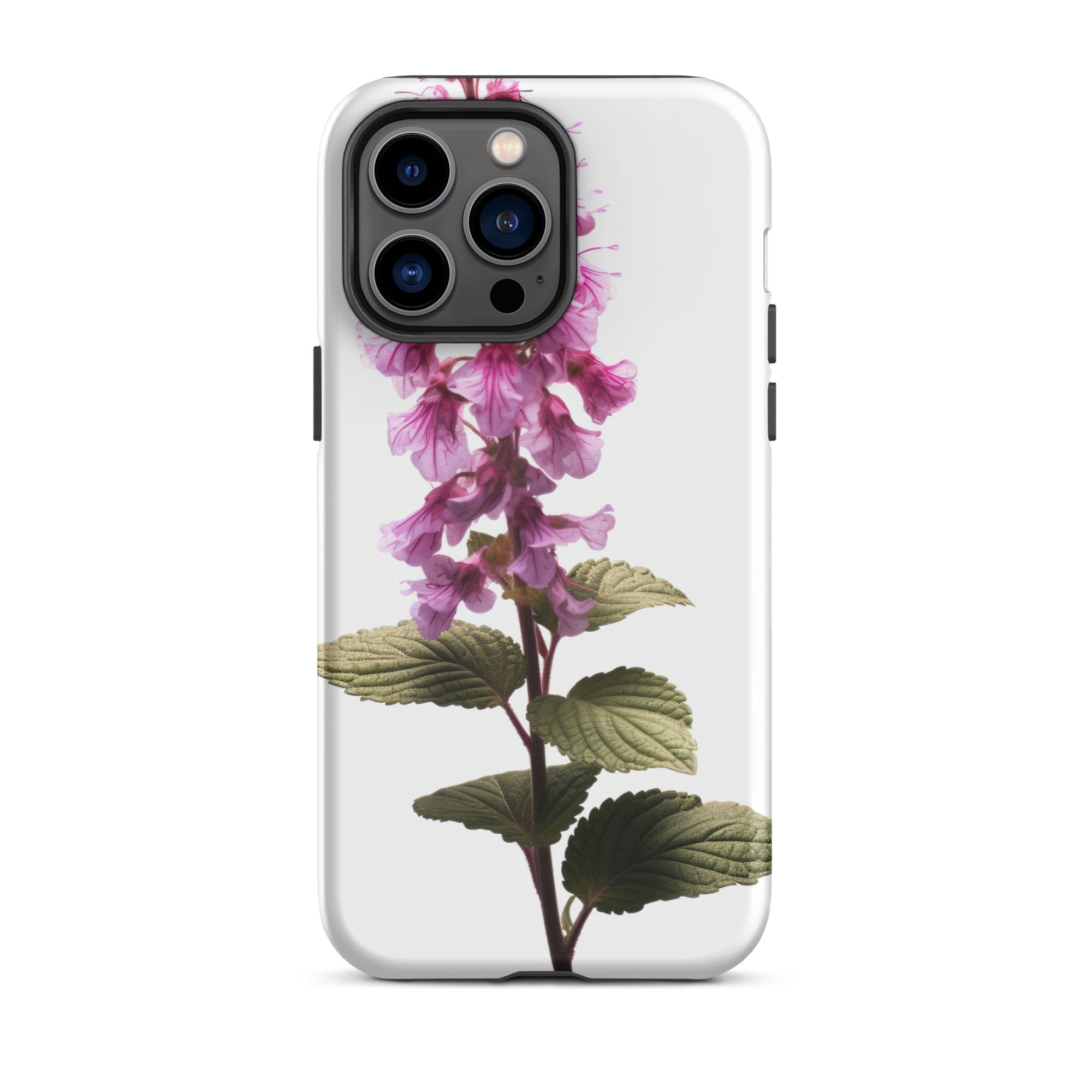 Spotted Deadnettle Flower iPhone Case by Visual Verse - Image 30