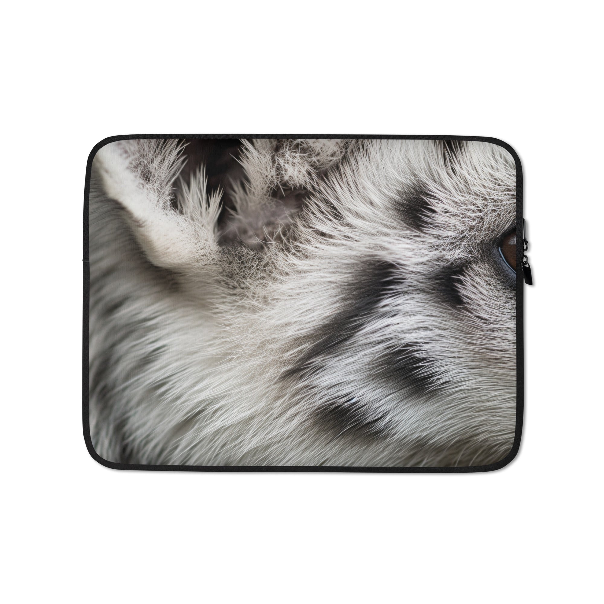 Spotted Fur Laptop Sleeve by Visual Verse - Image 2