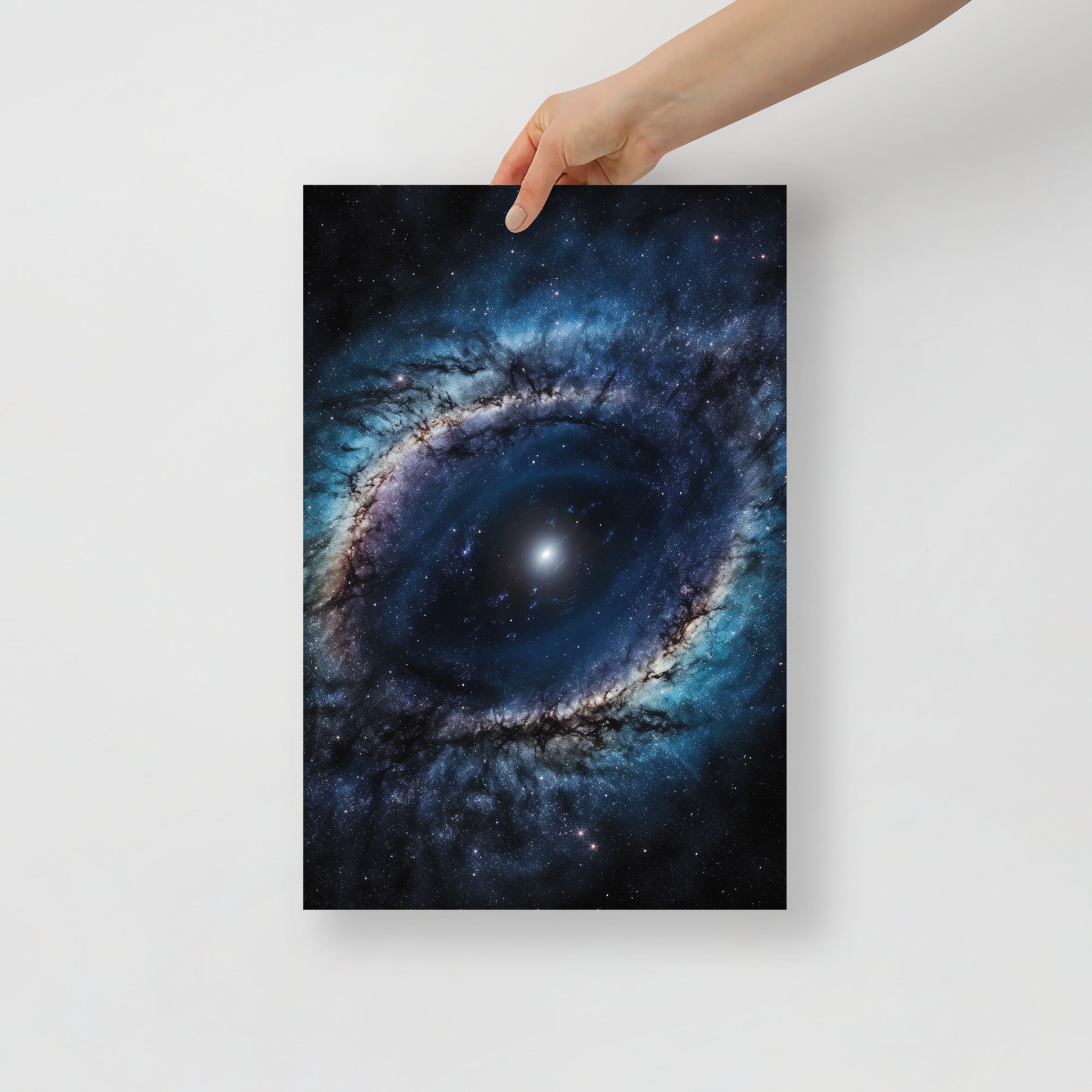 Stunning Black Eye Galaxy Space Art Poster by Visual Verse - Image 4