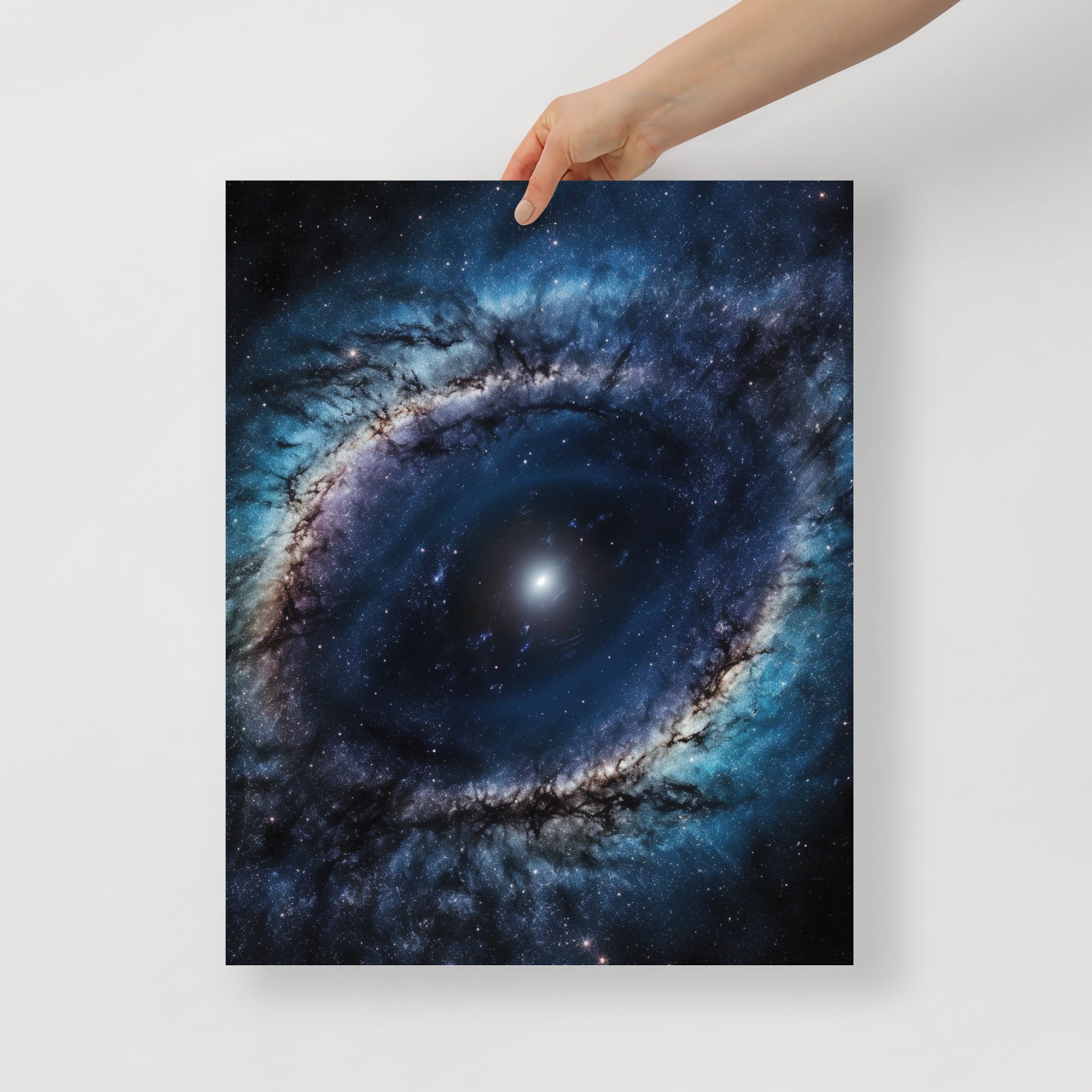 Stunning Black Eye Galaxy Space Art Poster by Visual Verse - Image 5