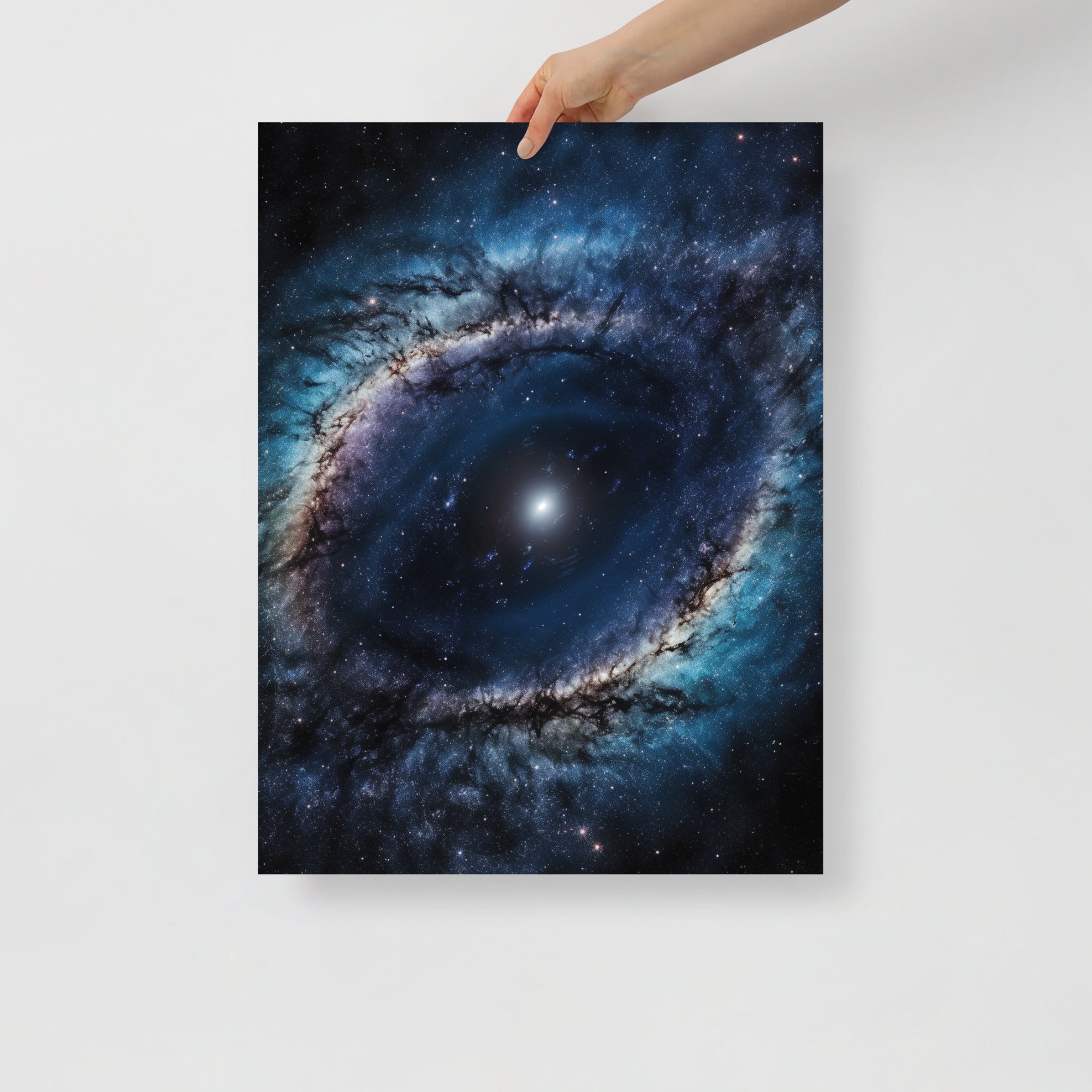 Stunning Black Eye Galaxy Space Art Poster by Visual Verse - Image 6