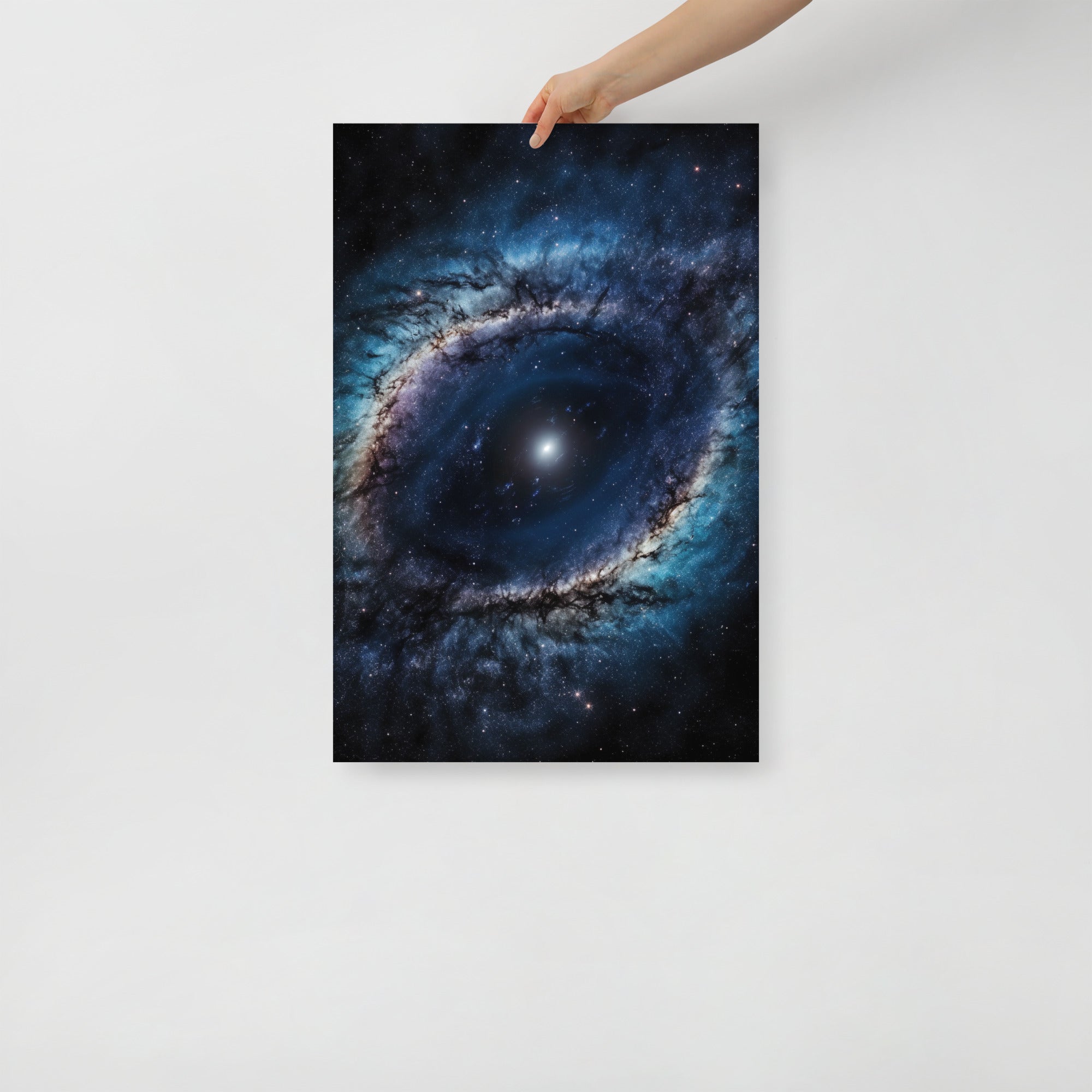 Stunning Black Eye Galaxy Space Art Poster by Visual Verse - Image 7