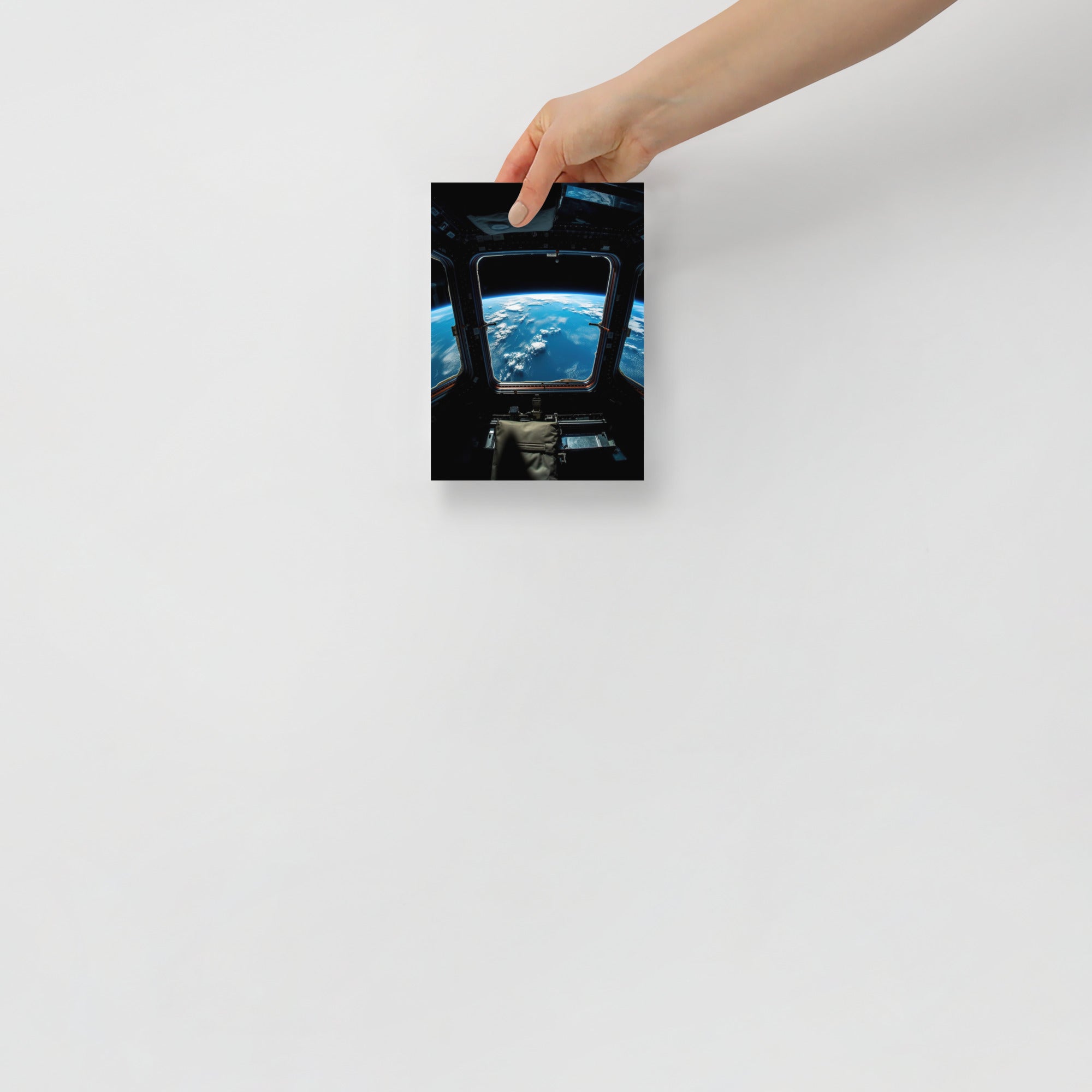 Stunning Celestial Vista Space Station Panorama Art Poster by Visual Verse - Image 8