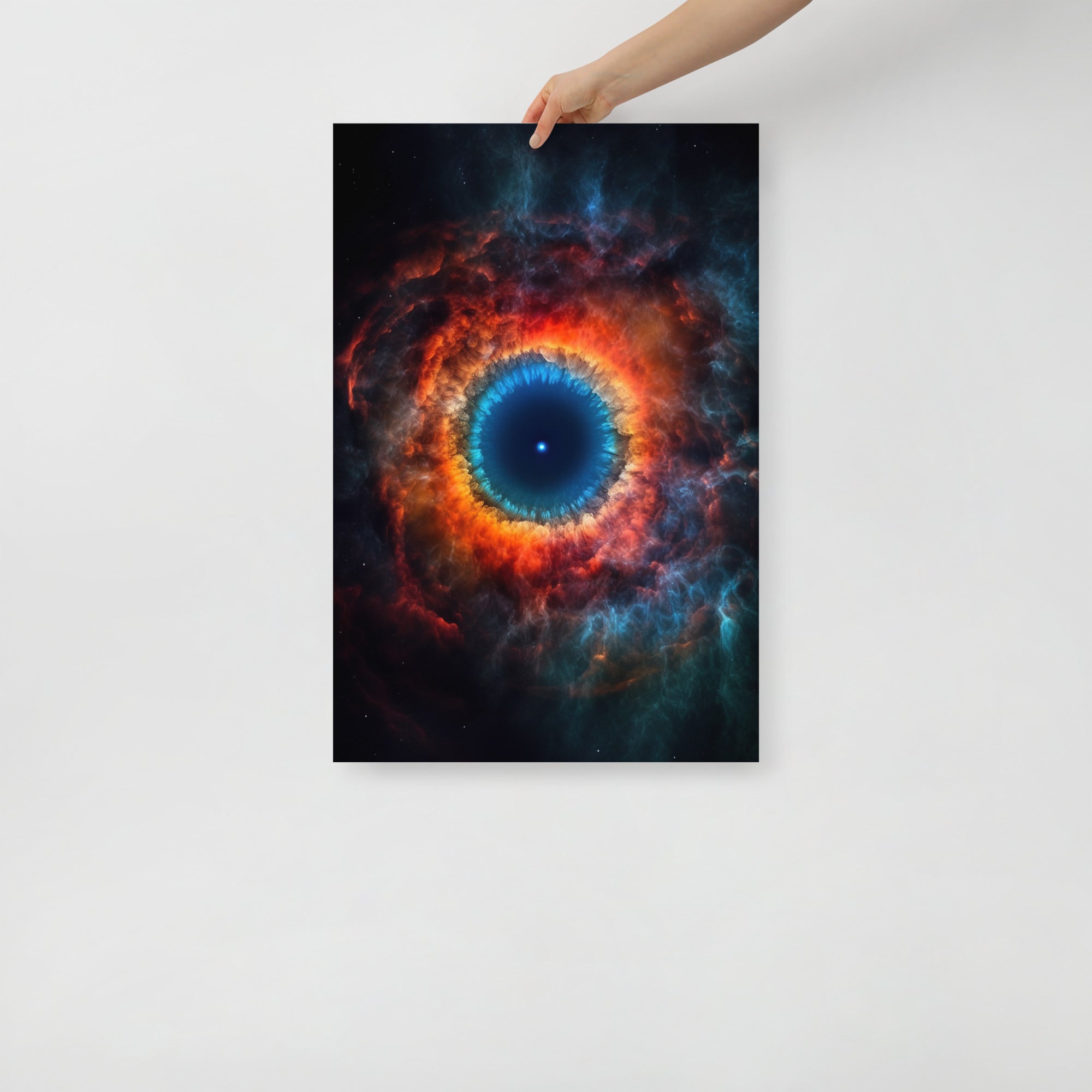 Stunning Double Helix Nebula Stargazing Art Poster by Visual Verse - Image 7
