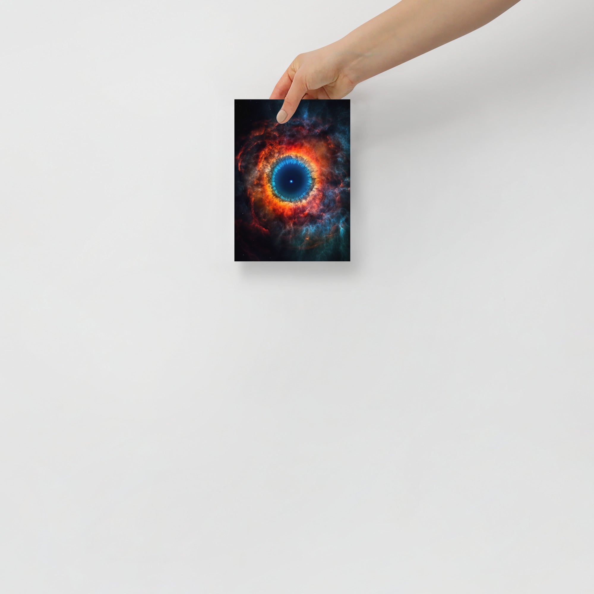 Stunning Double Helix Nebula Stargazing Art Poster by Visual Verse - Image 8
