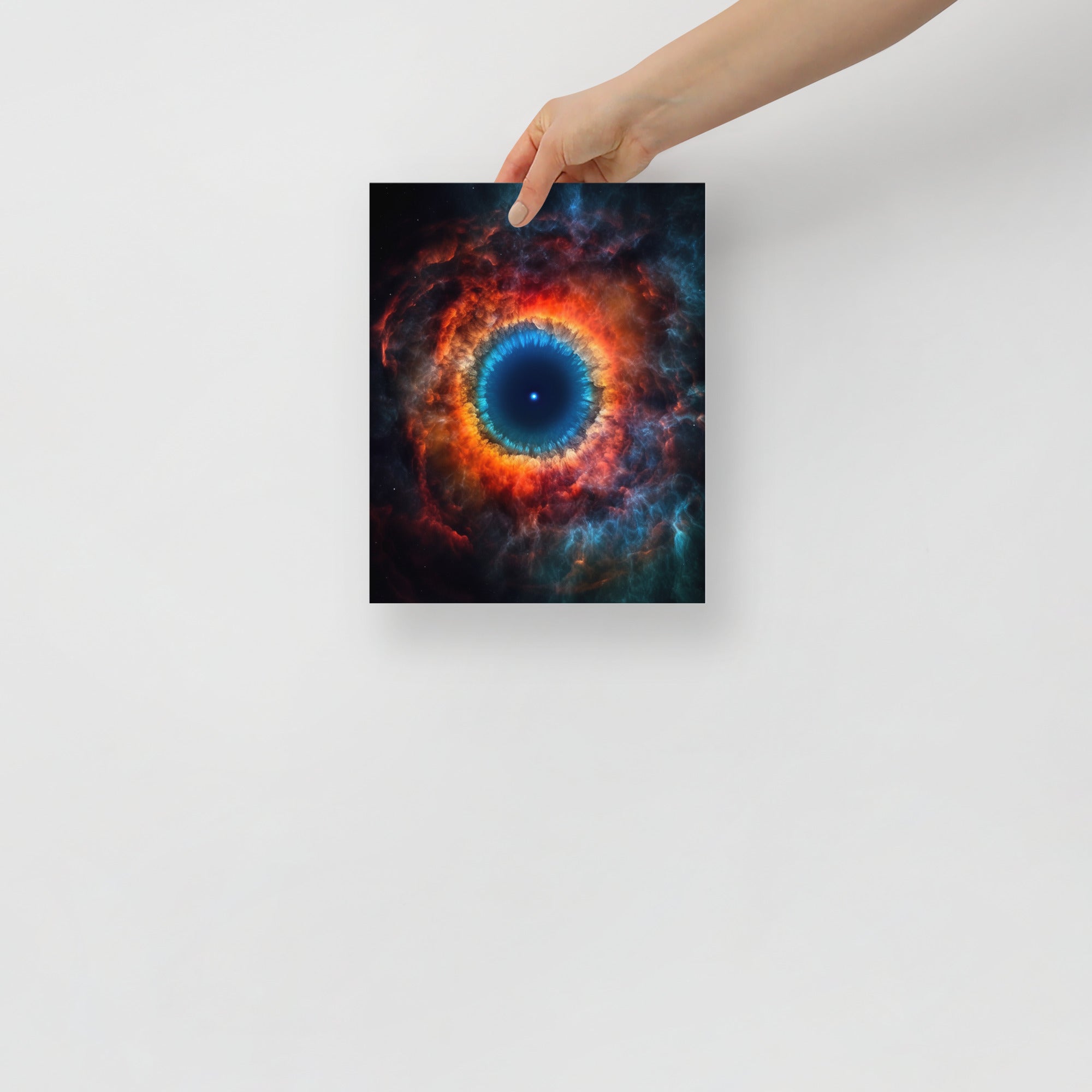 Stunning Double Helix Nebula Stargazing Art Poster by Visual Verse - Image 9