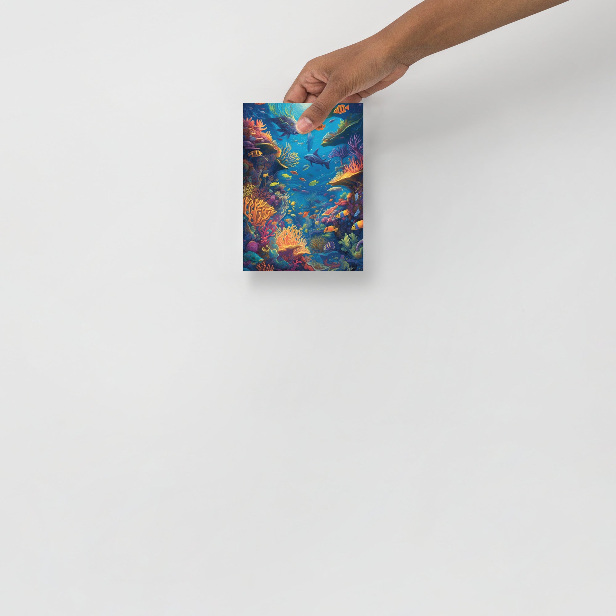 Stunning Ocean Depths Adventure Art Poster by Visual Verse - Image 8