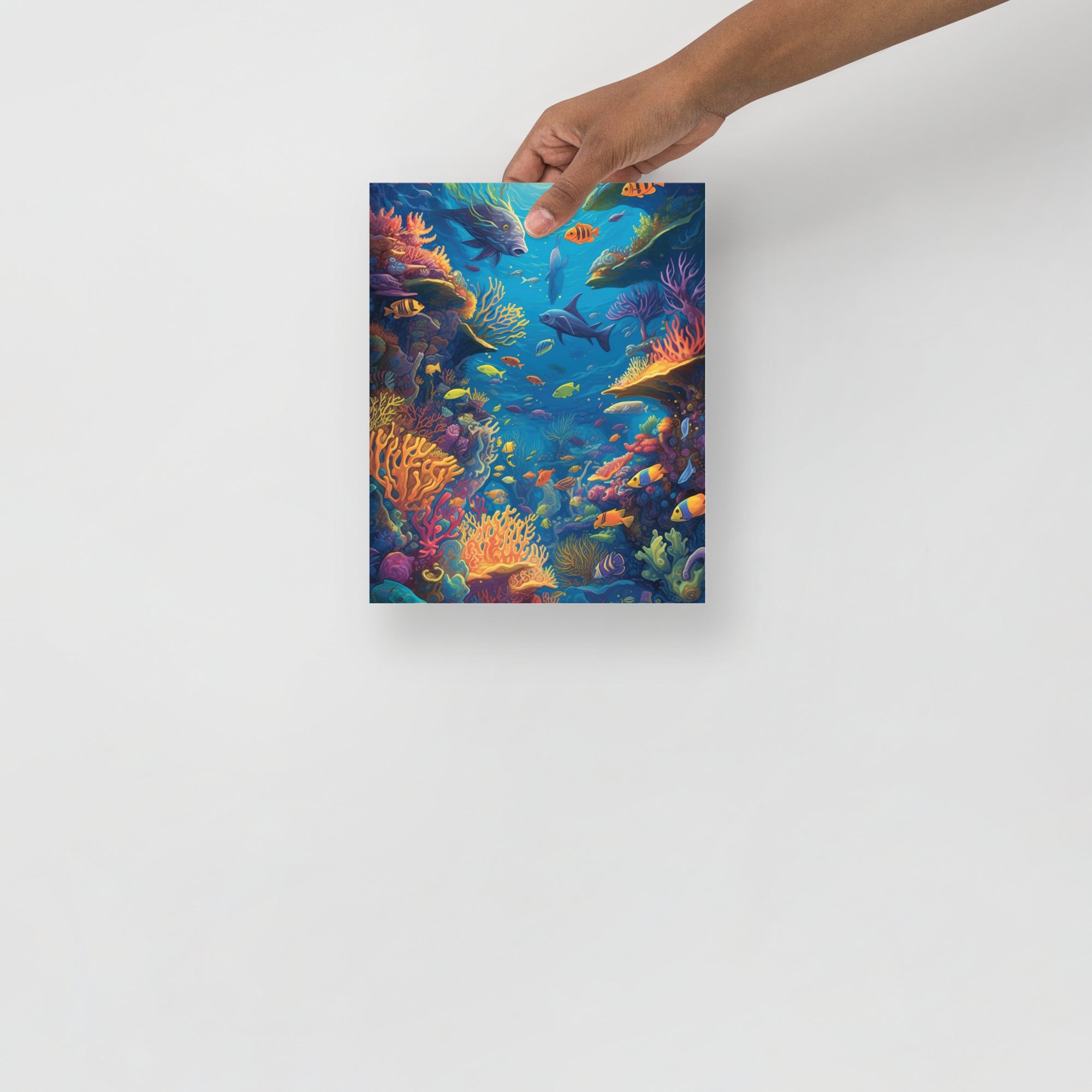 Stunning Ocean Depths Adventure Art Poster by Visual Verse - Image 9