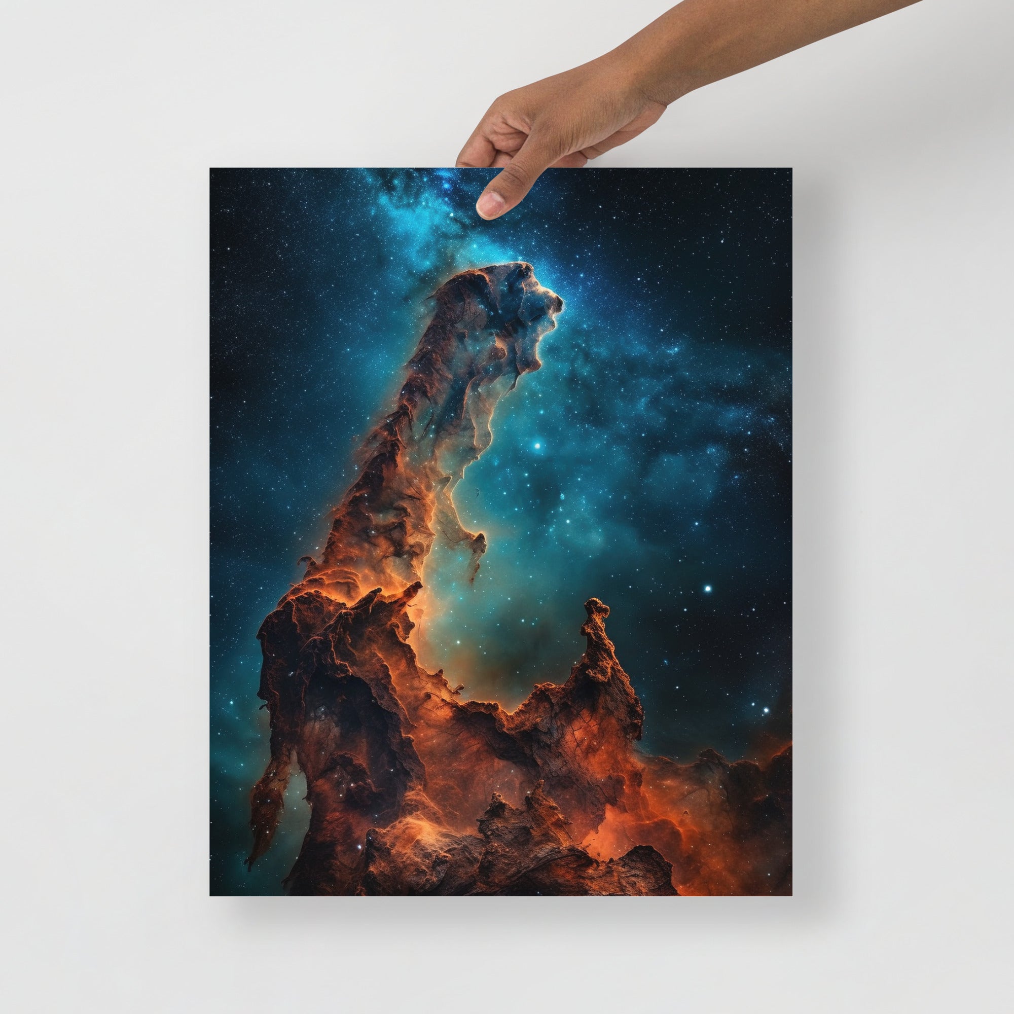 Stunning Pillars of Creation Space Art Poster by Visual Verse - Image 6