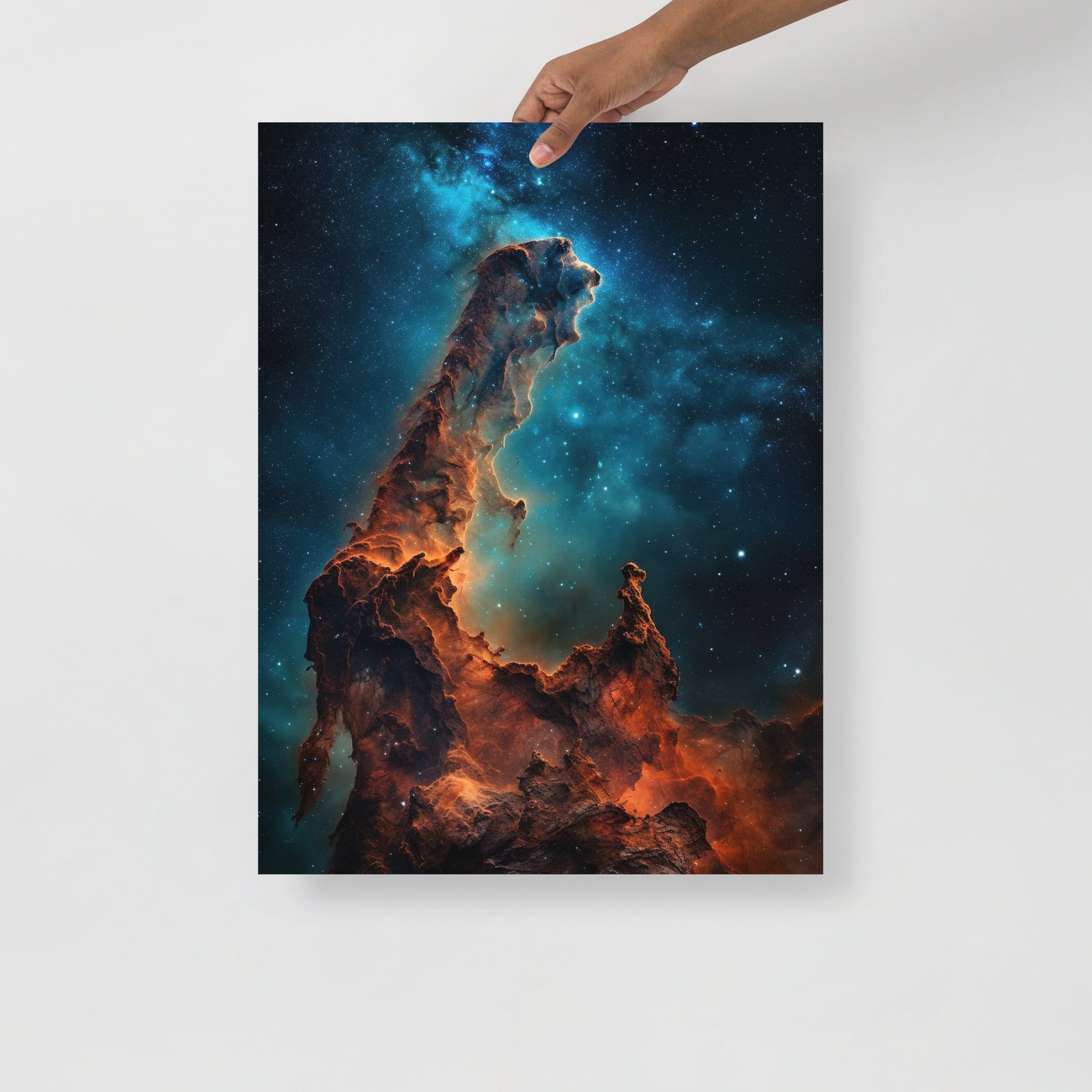 Stunning Pillars of Creation Space Art Poster by Visual Verse - Image 7