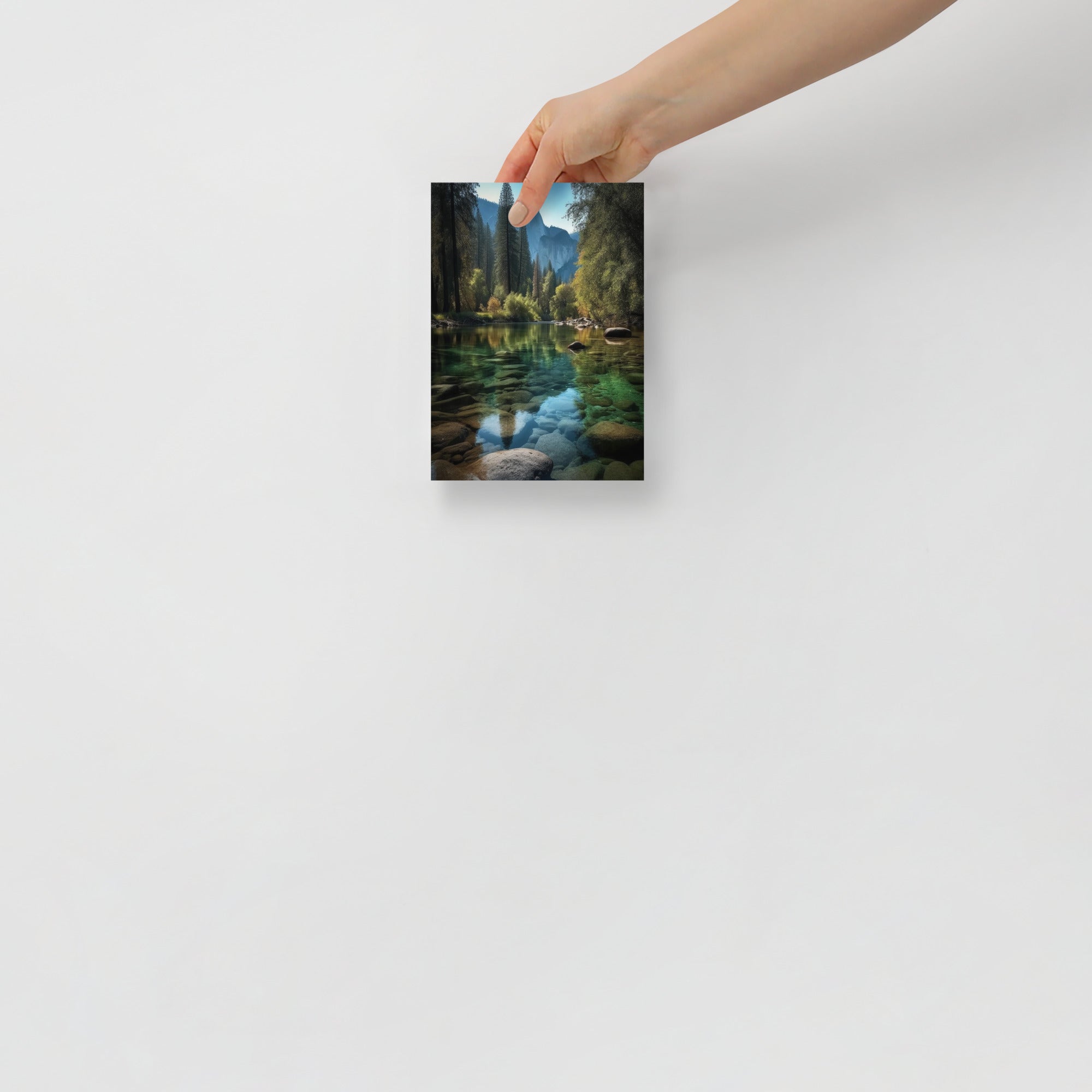 Stunning Yosemite Landscape Nature Art Poster by Visual Verse - Image 8
