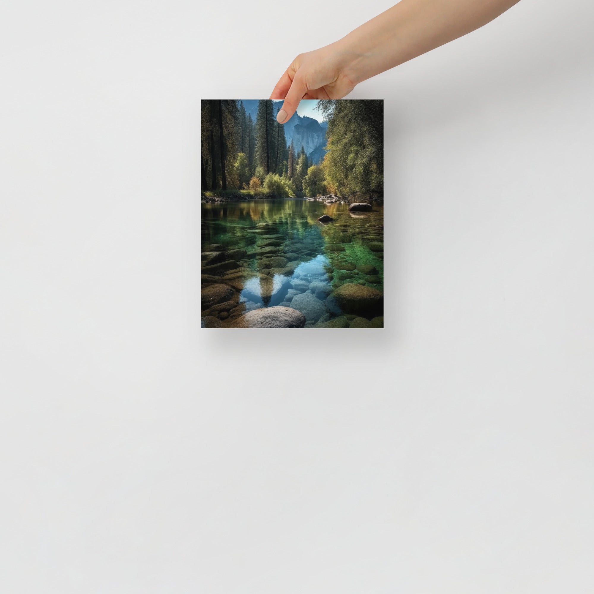 Stunning Yosemite Landscape Nature Art Poster by Visual Verse - Image 9