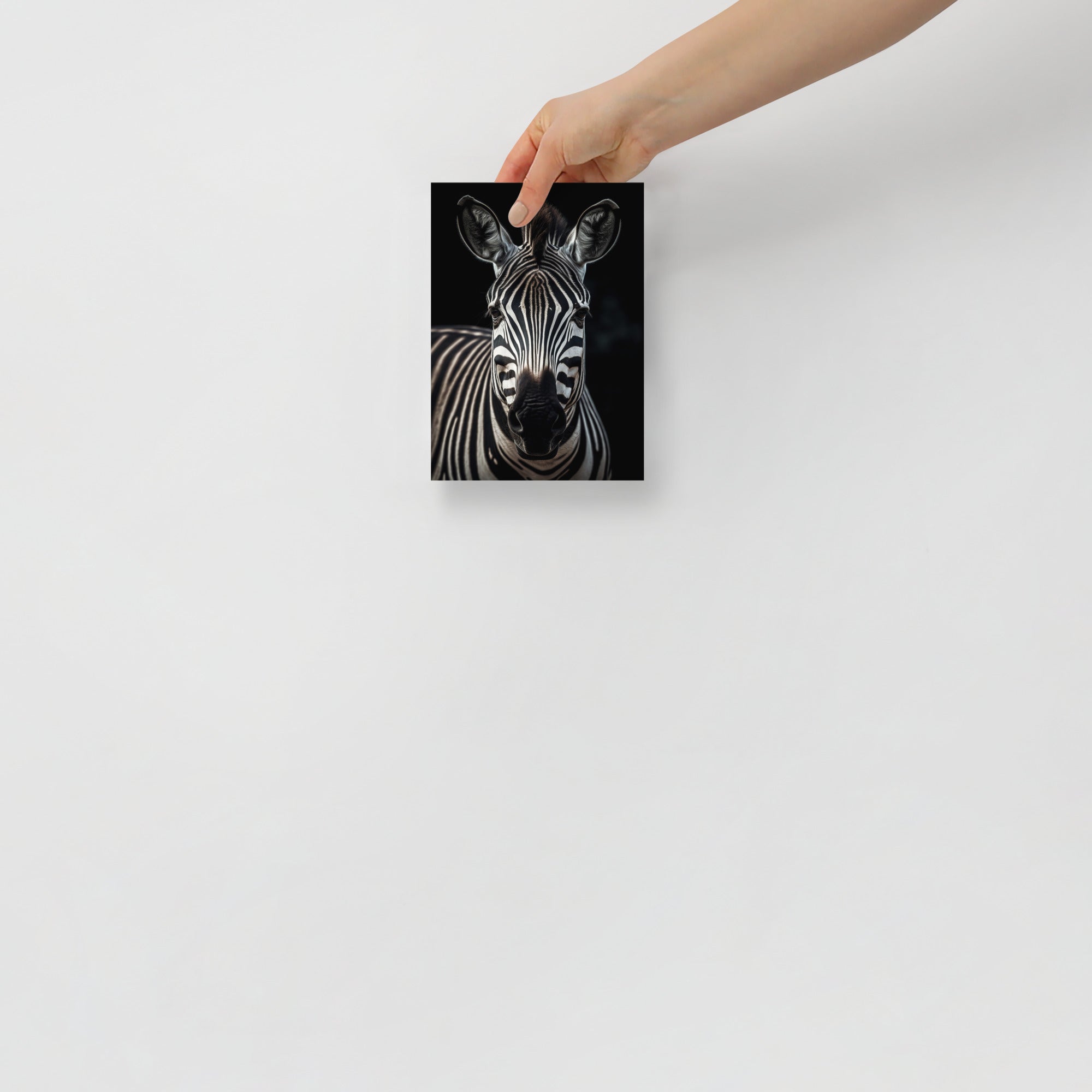 Stunning Zebra Wildlife Safari Art Poster by Visual Verse - Image 8