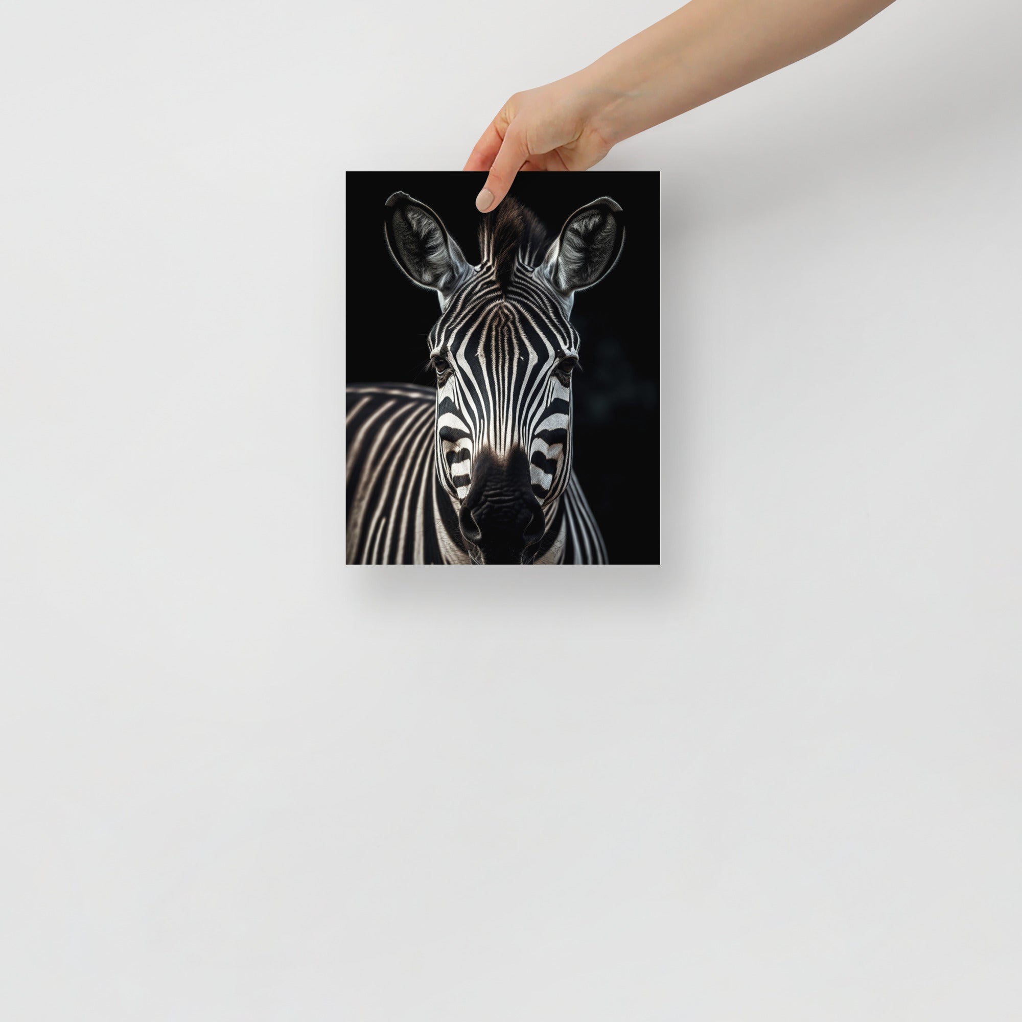 Stunning Zebra Wildlife Safari Art Poster by Visual Verse - Image 9
