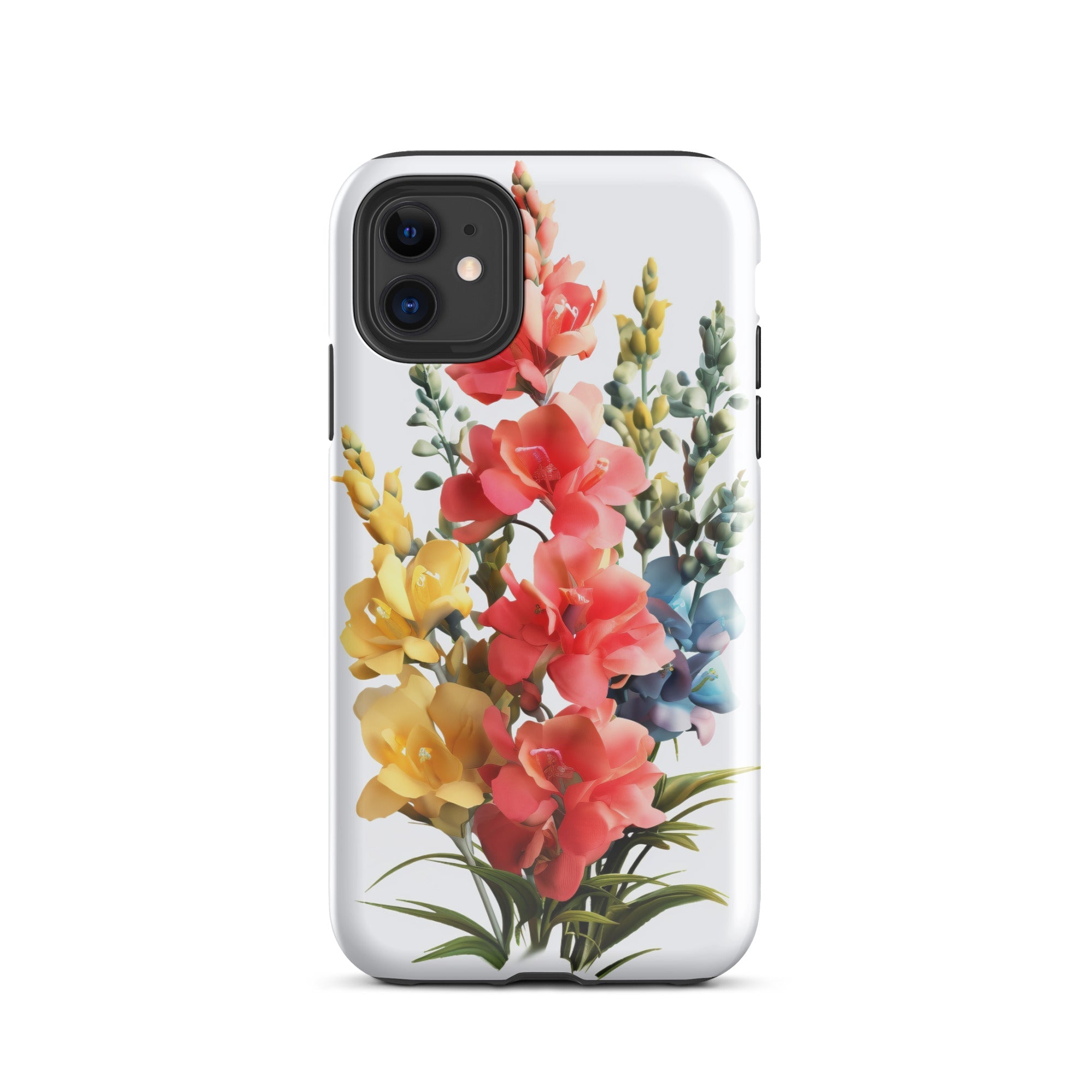 Summer Snapdragon Flower iPhone Case by Visual Verse - Image 1