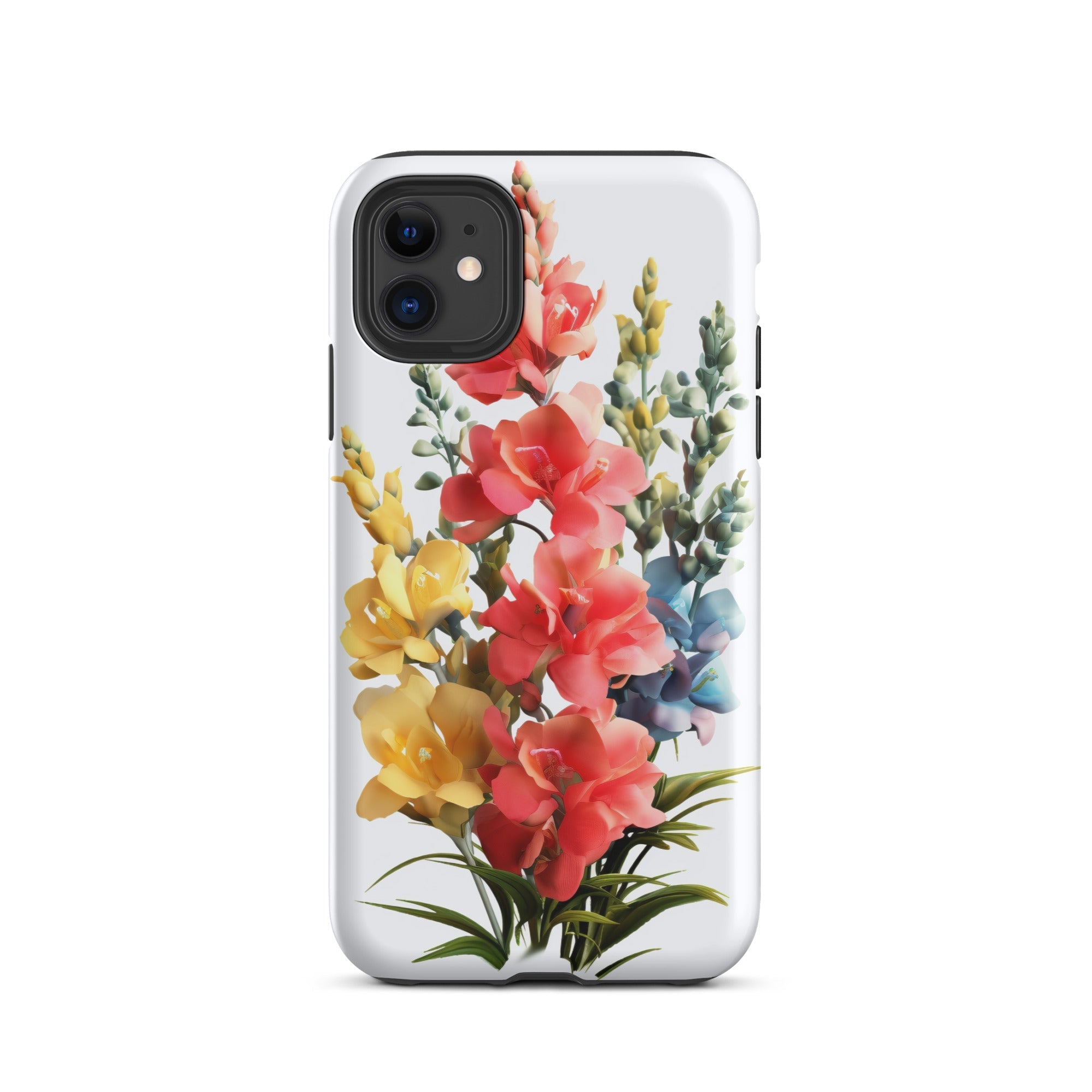 Summer Snapdragon Flower iPhone Case by Visual Verse - Image 2