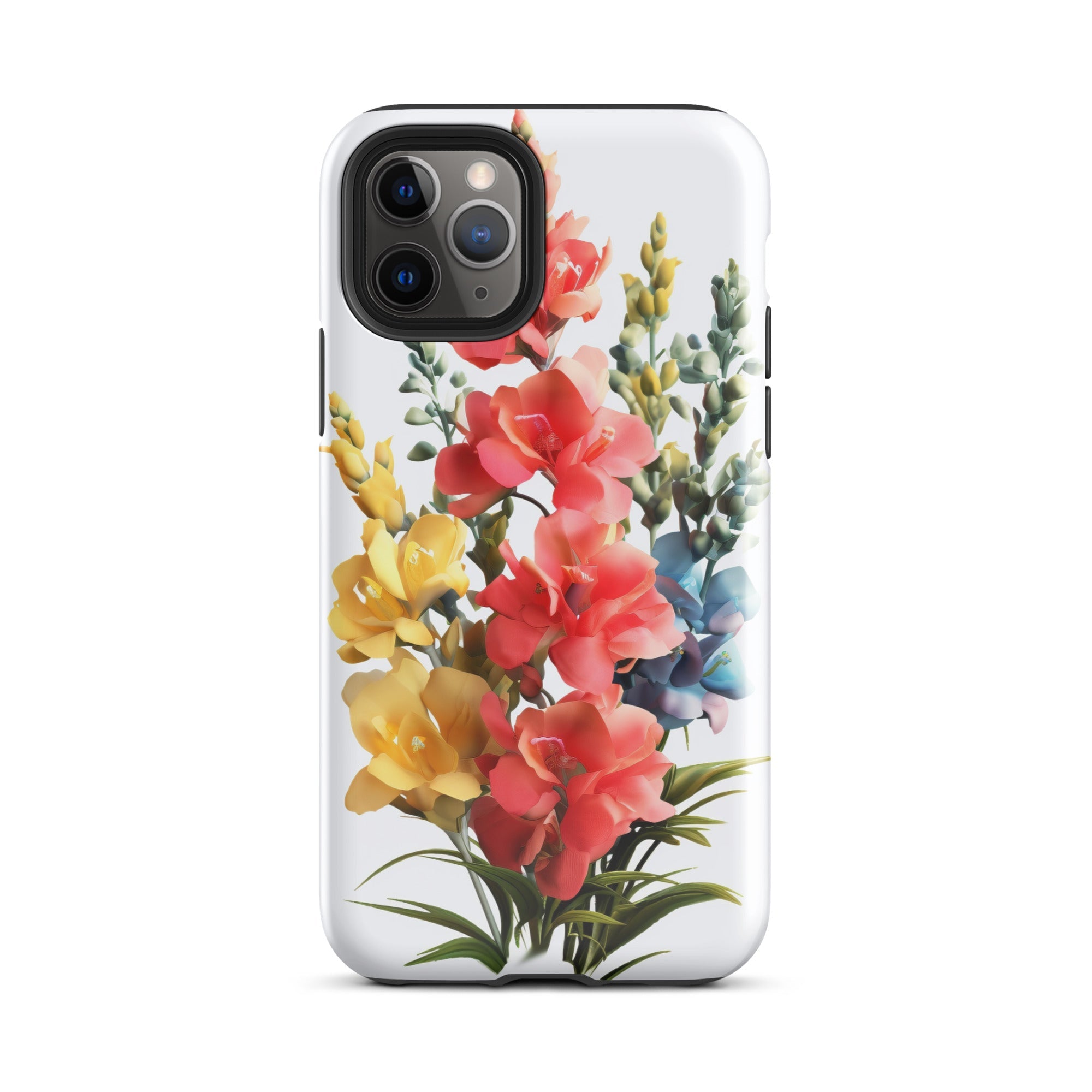 Summer Snapdragon Flower iPhone Case by Visual Verse - Image 3