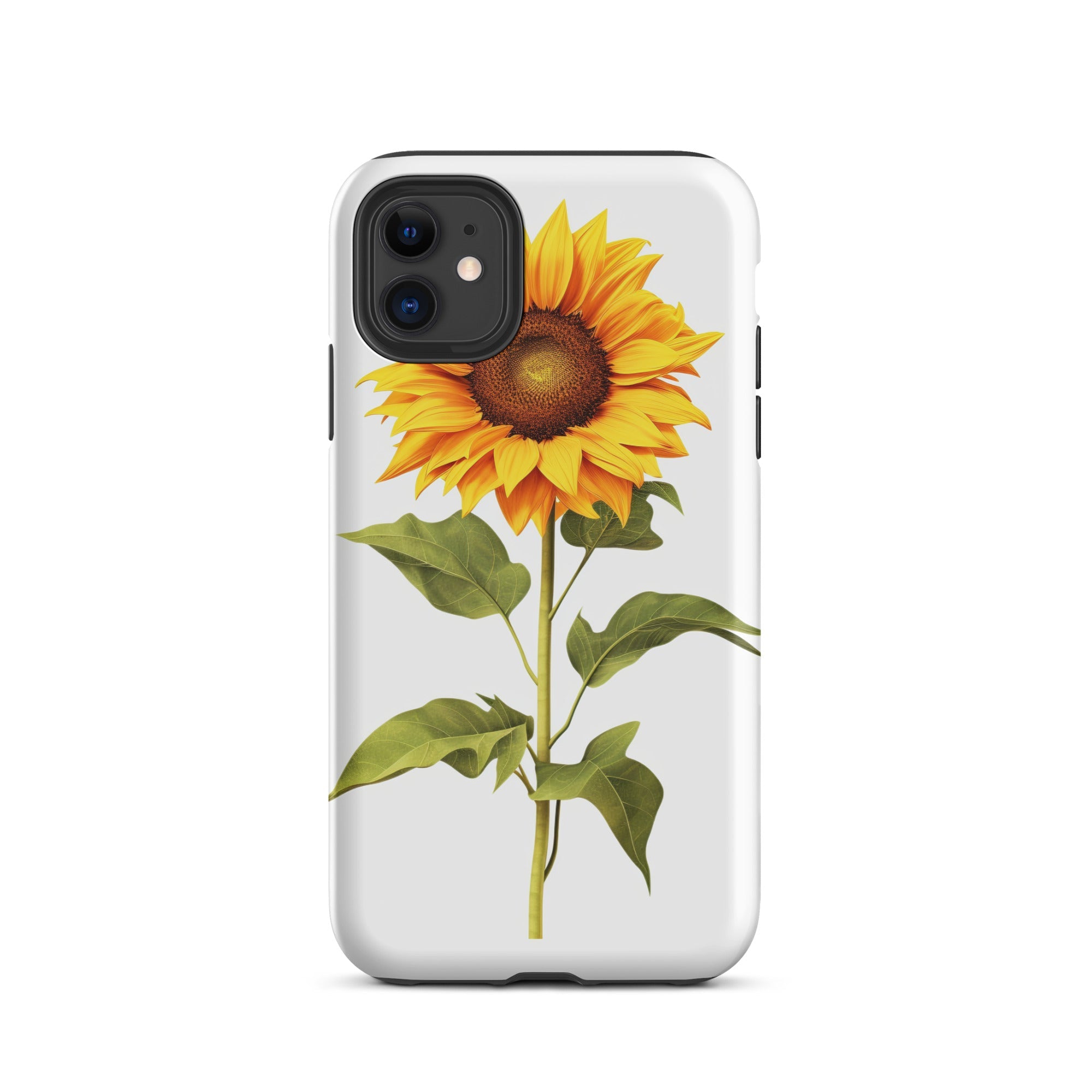 Sunflower Flower iPhone Case by Visual Verse - Image 2