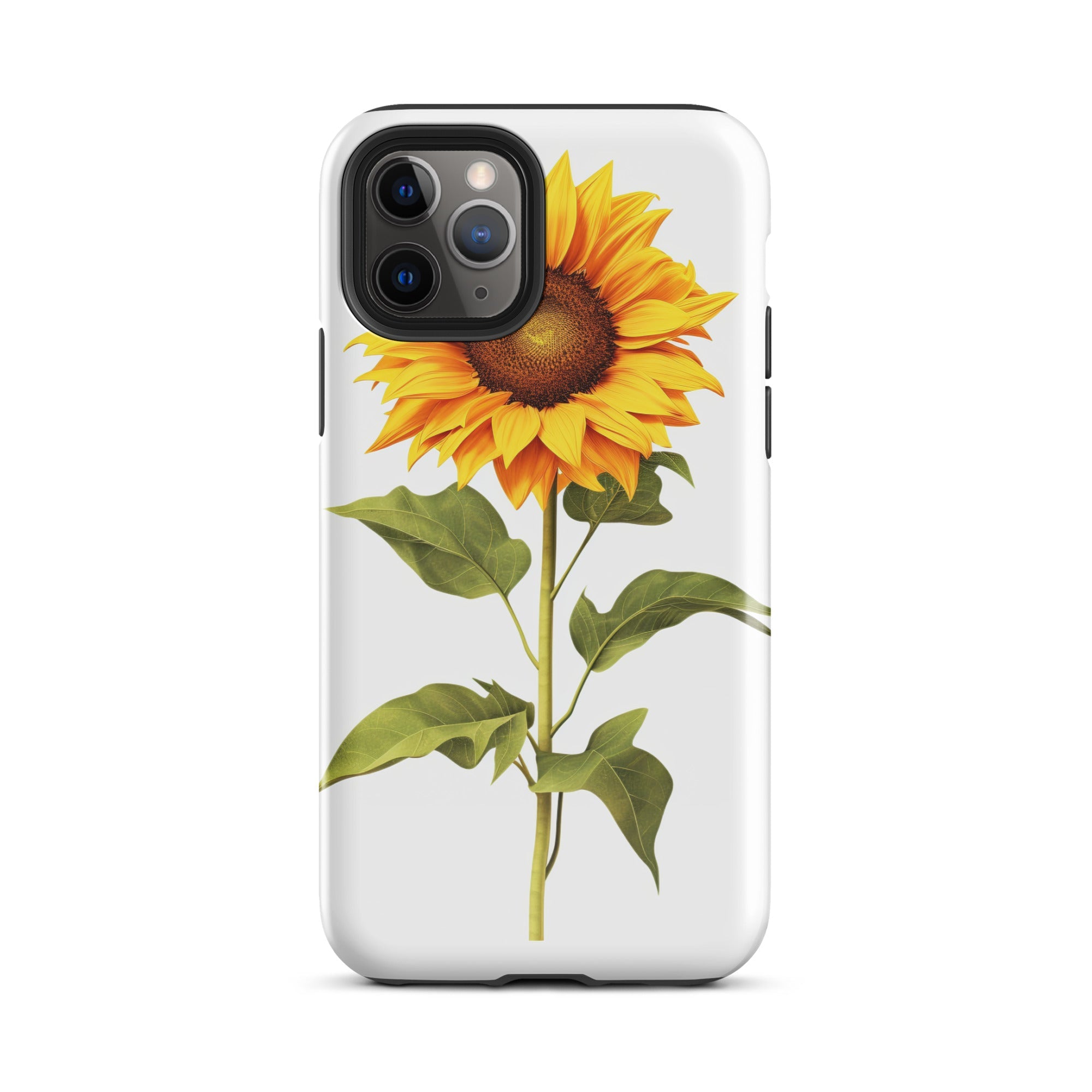 Sunflower Flower iPhone Case by Visual Verse - Image 3