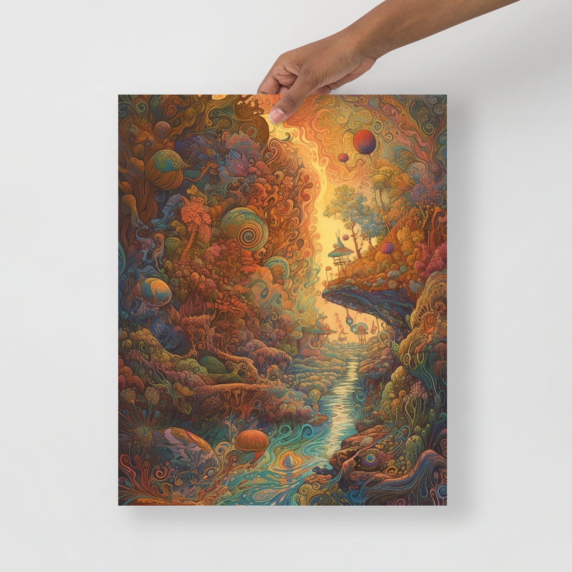 Surreal Dreamscape Fantasy Art Poster by Visual Verse - Image 5