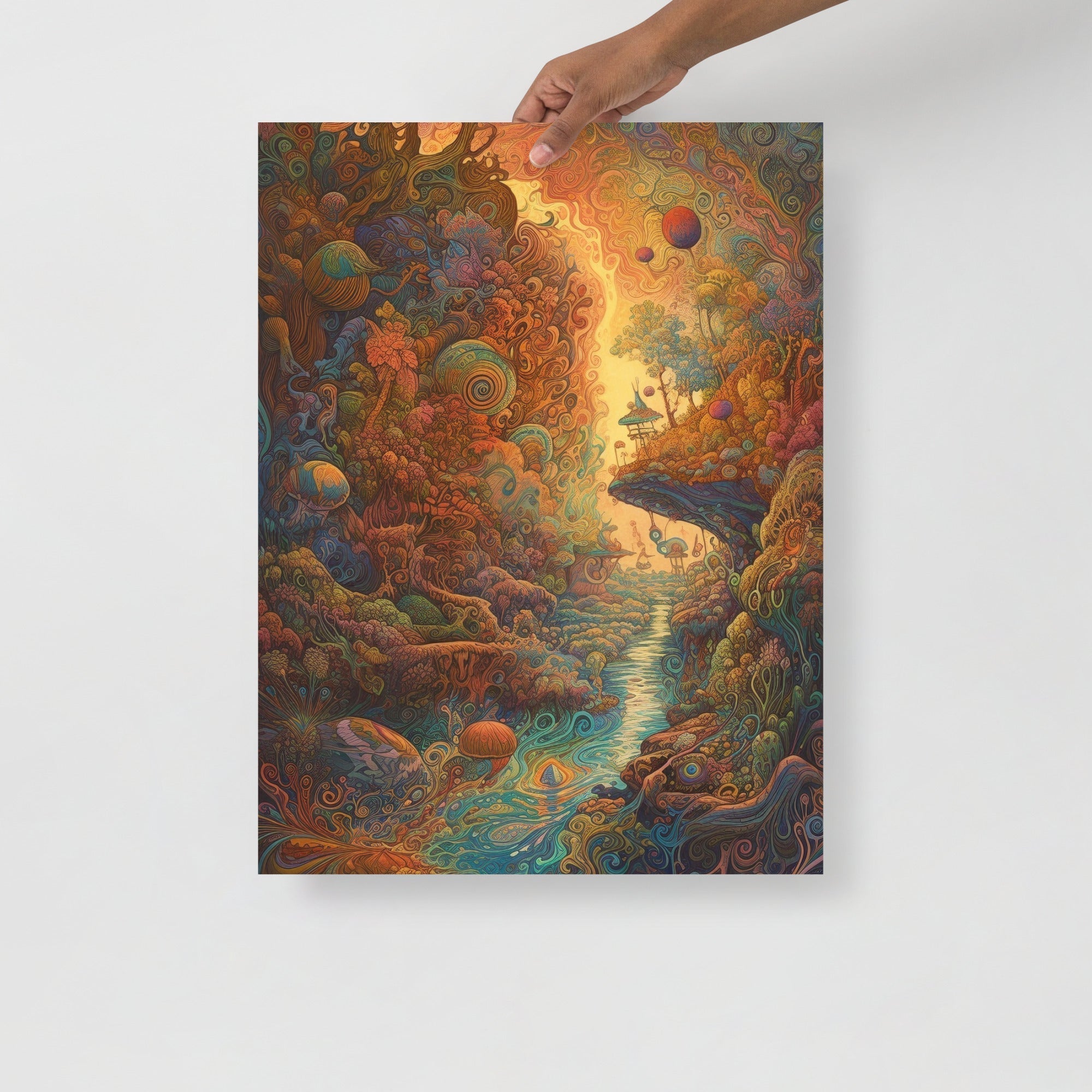 Surreal Dreamscape Fantasy Art Poster by Visual Verse - Image 6
