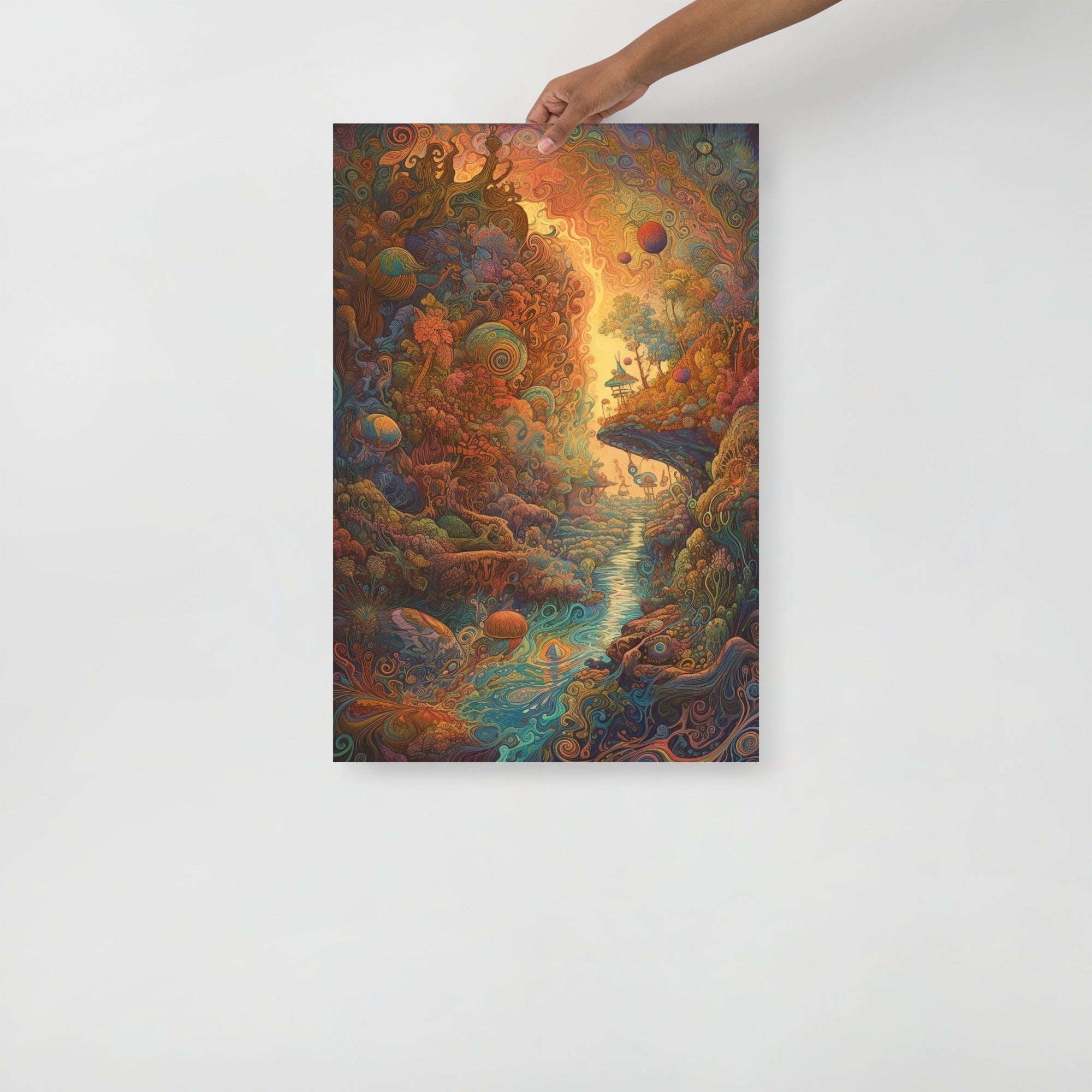 Surreal Dreamscape Fantasy Art Poster by Visual Verse - Image 7