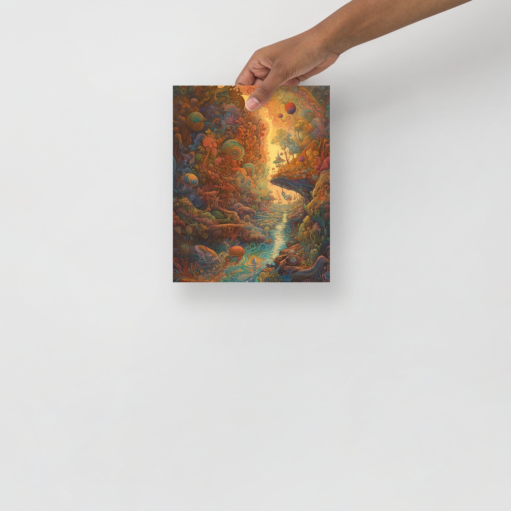 Surreal Dreamscape Fantasy Art Poster by Visual Verse - Image 9