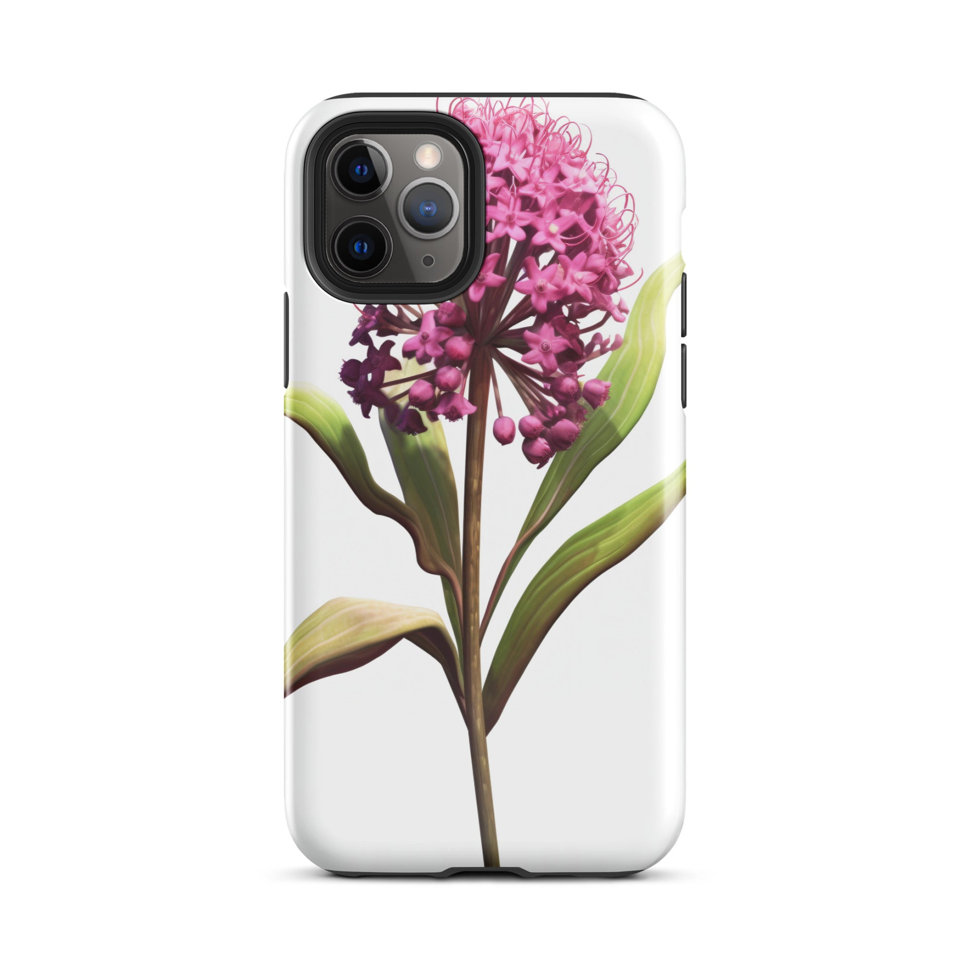 Swamp Milkweed Flower iPhone Case by Visual Verse - Image 3
