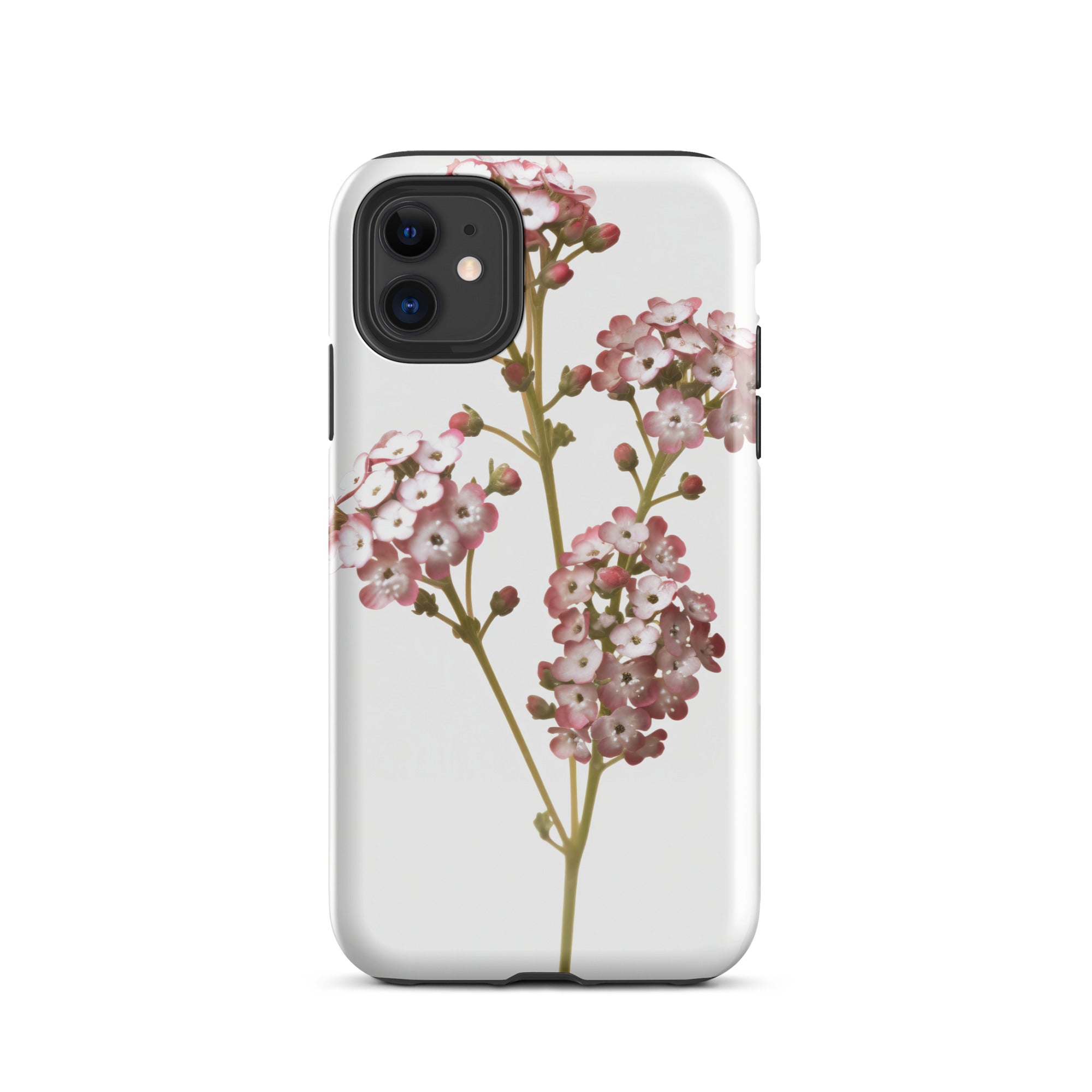 Sweet Alyssum Flower iPhone Case by Visual Verse - Image 1