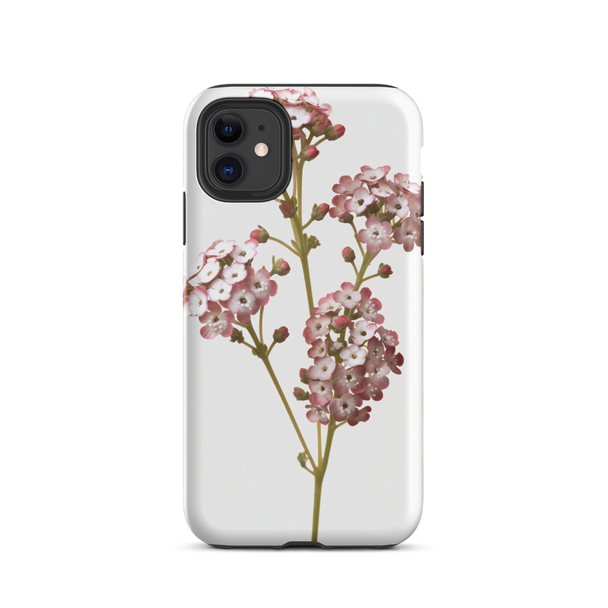 Sweet Alyssum Flower iPhone Case by Visual Verse - Image 2