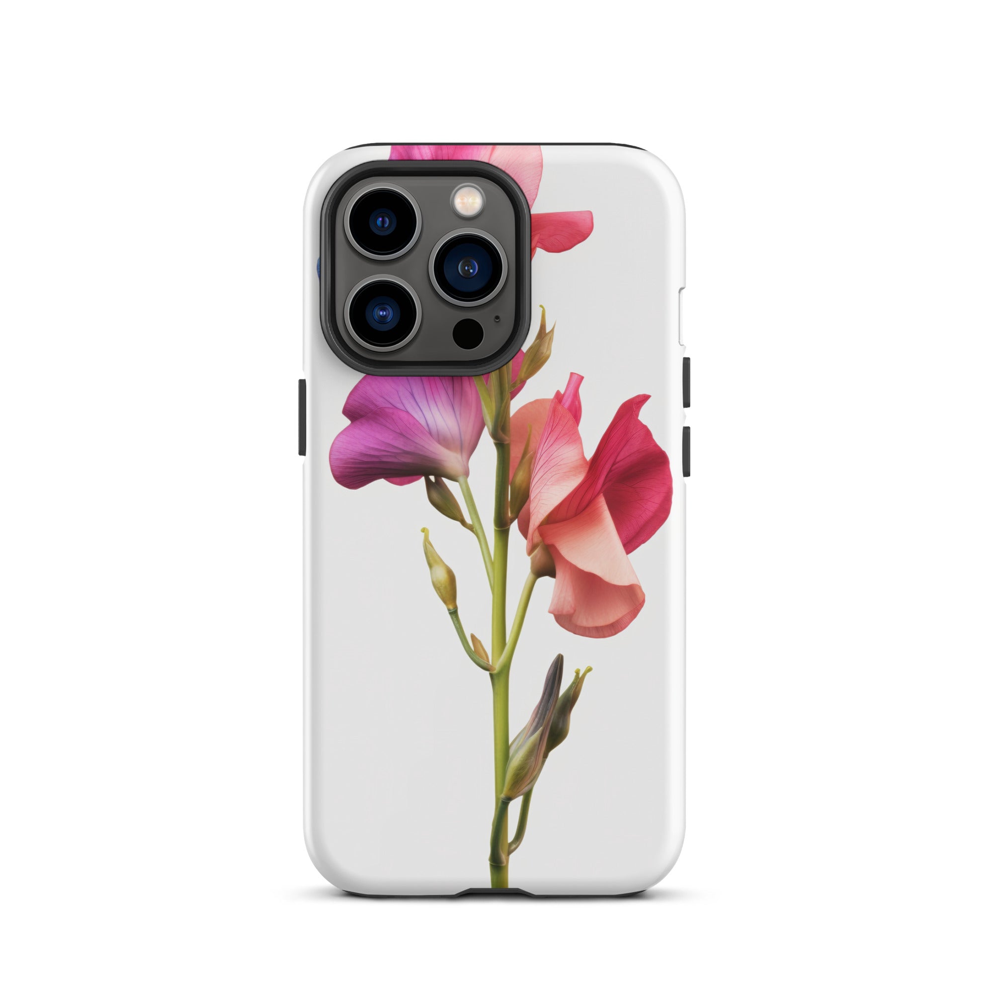 Sweet Pea Flower iPhone Case by Visual Verse - Image 20