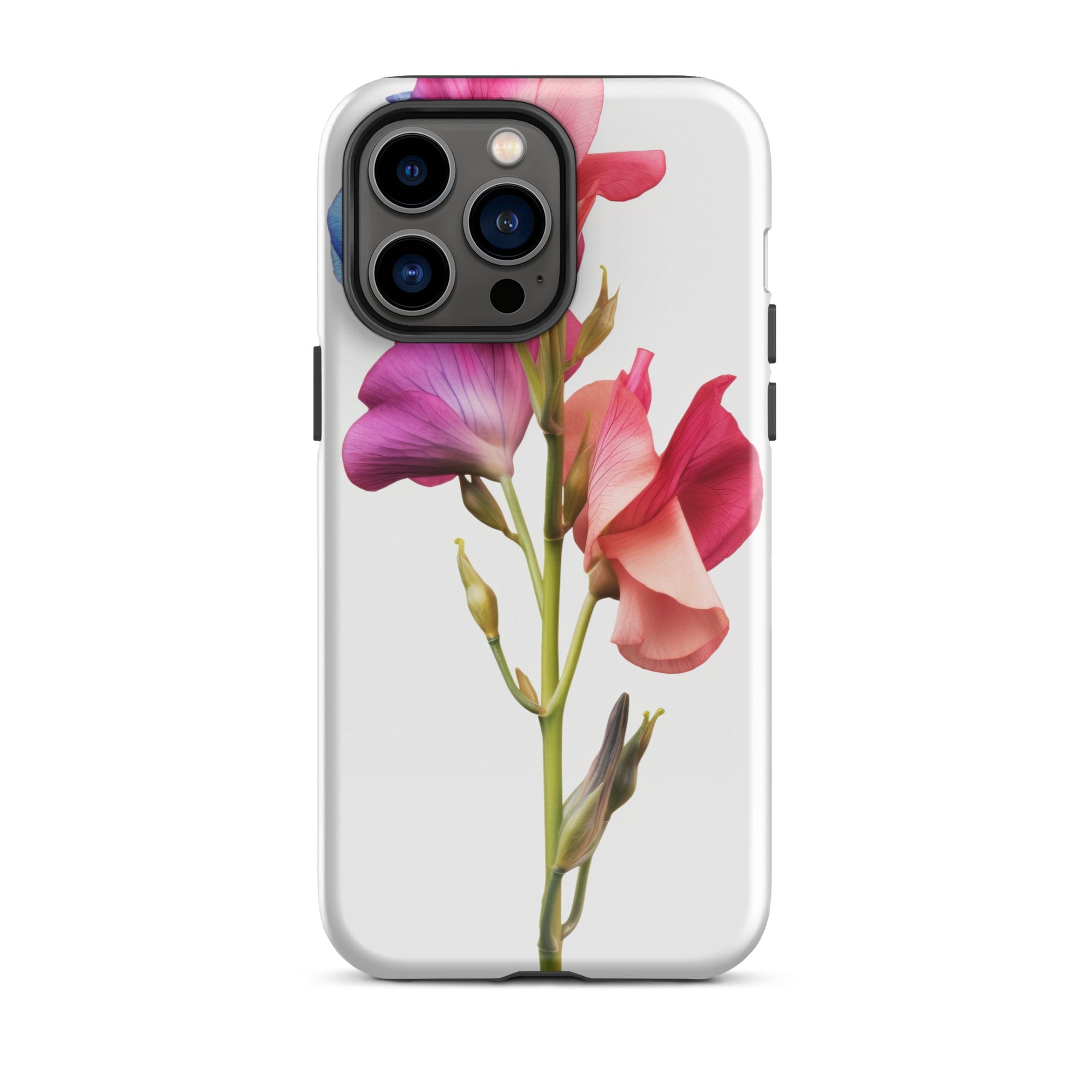 Sweet Pea Flower iPhone Case by Visual Verse - Image 29