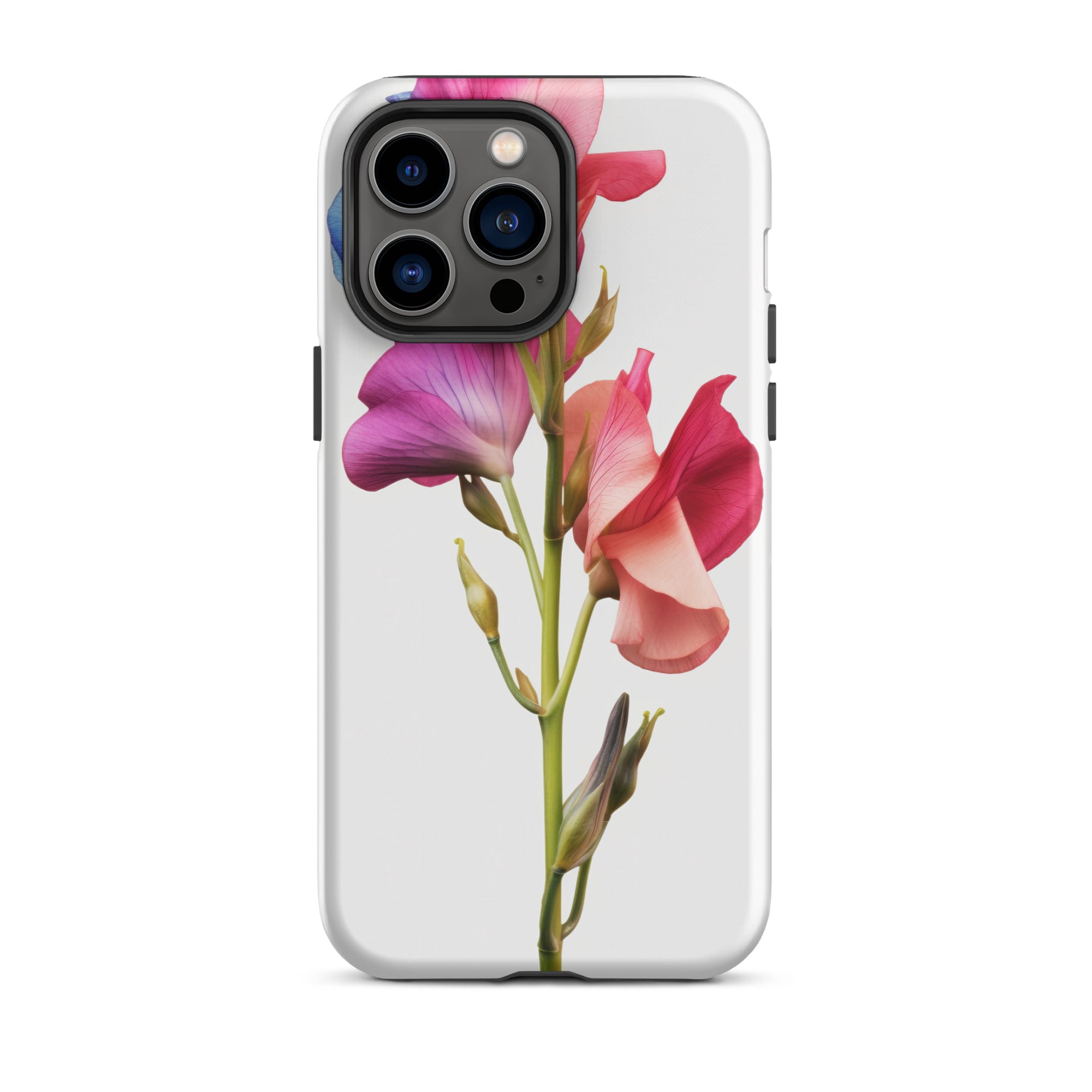 Sweet Pea Flower iPhone Case by Visual Verse - Image 30