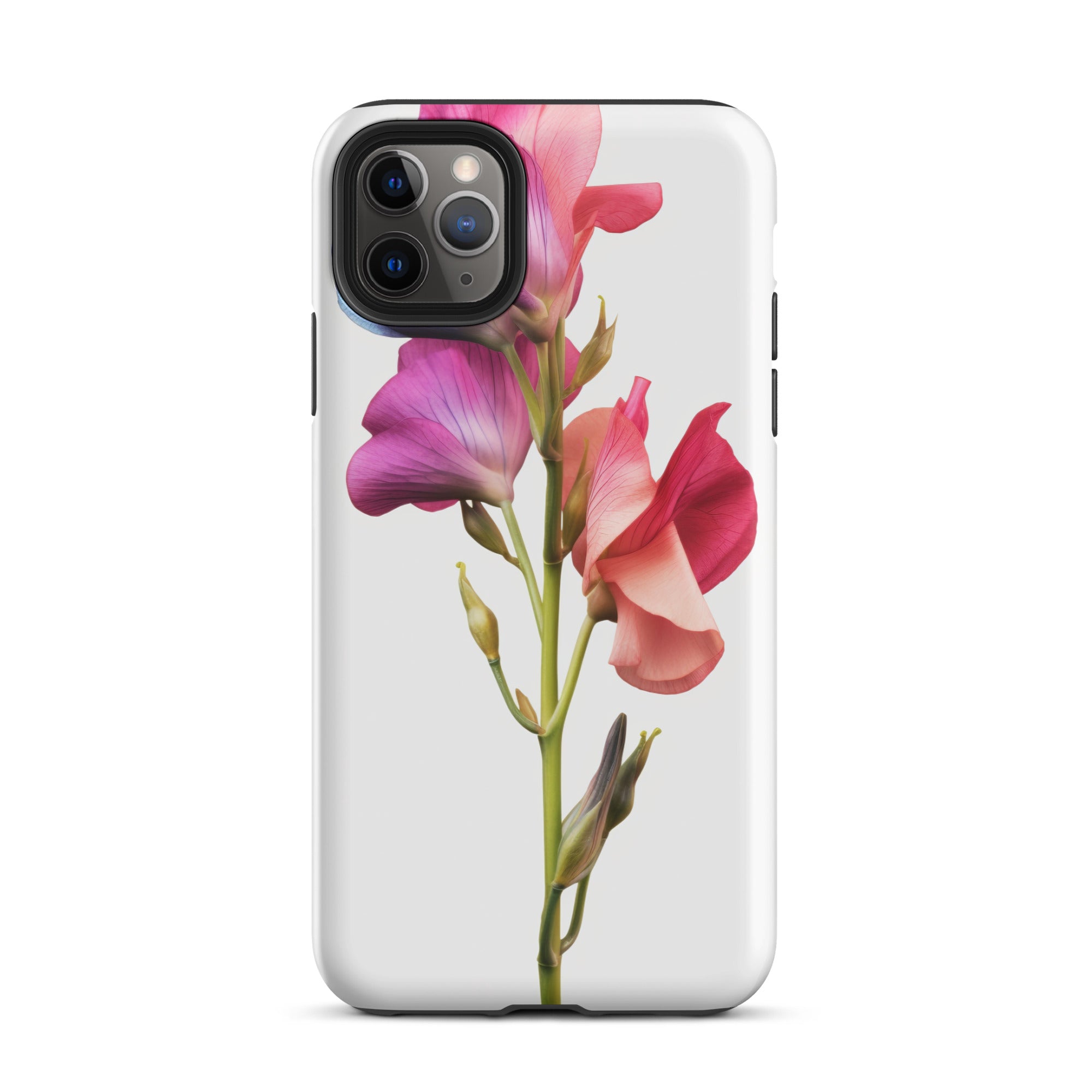 Sweet Pea Flower iPhone Case by Visual Verse - Image 6