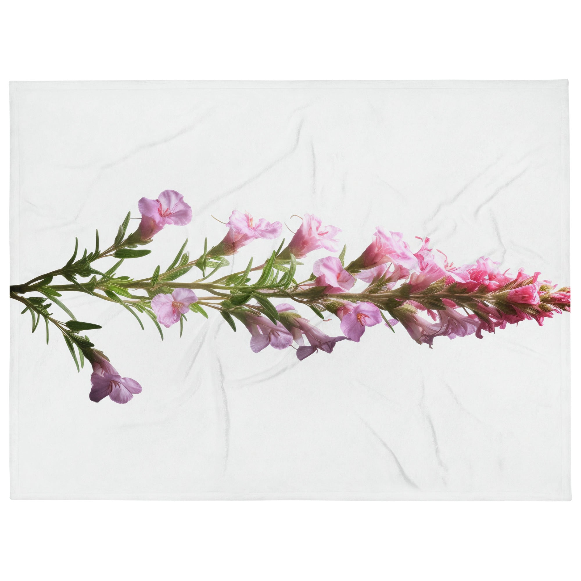 Sweet Rocket Flower Blanket by Visual Verse - Image 1
