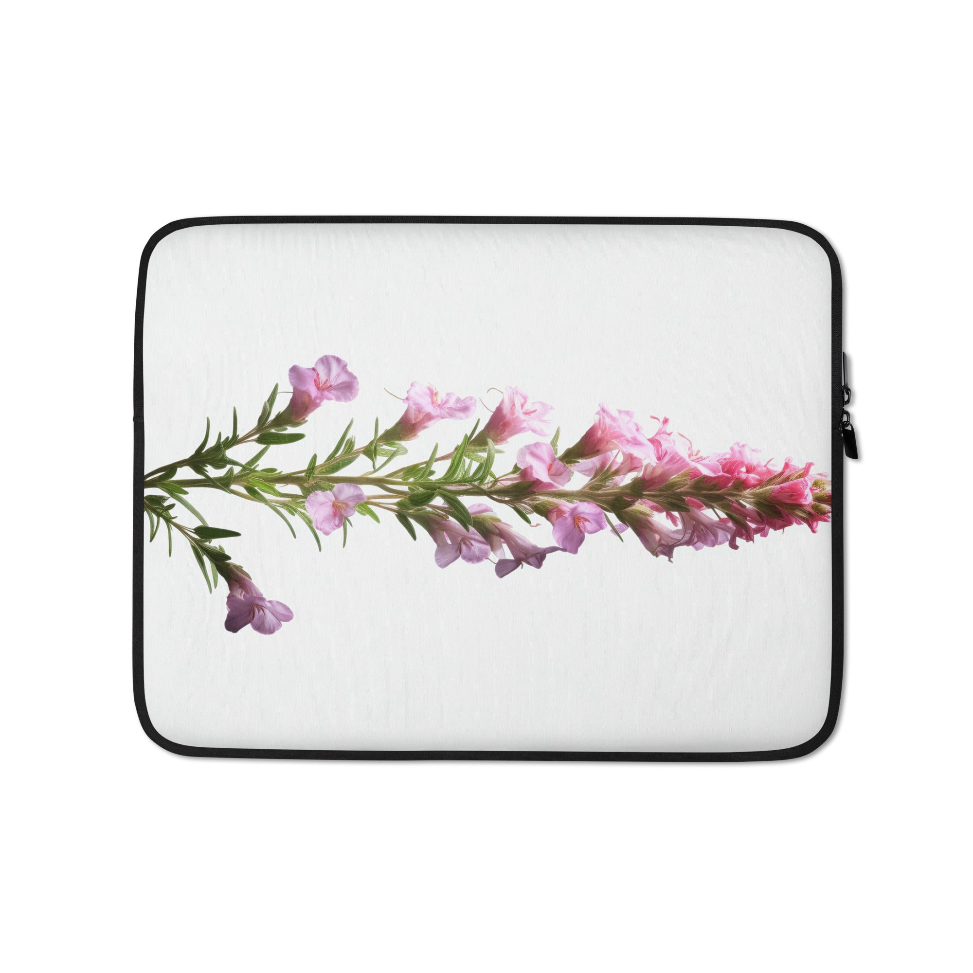 Sweet Rocket Flower Laptop Sleeve by Visual Verse - Image 2