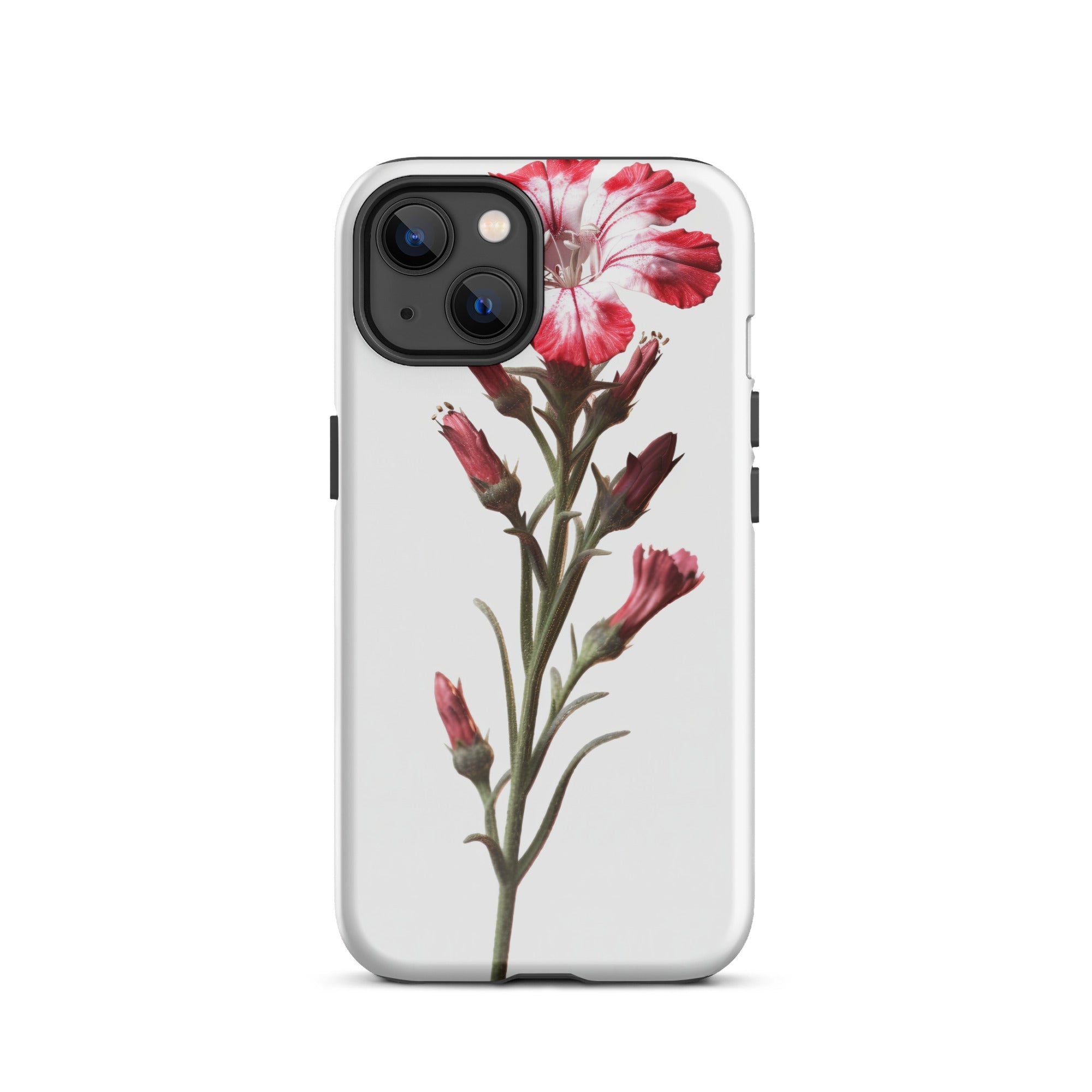 Sweet William Catchfly Flower iPhone Case by Visual Verse - Image 17