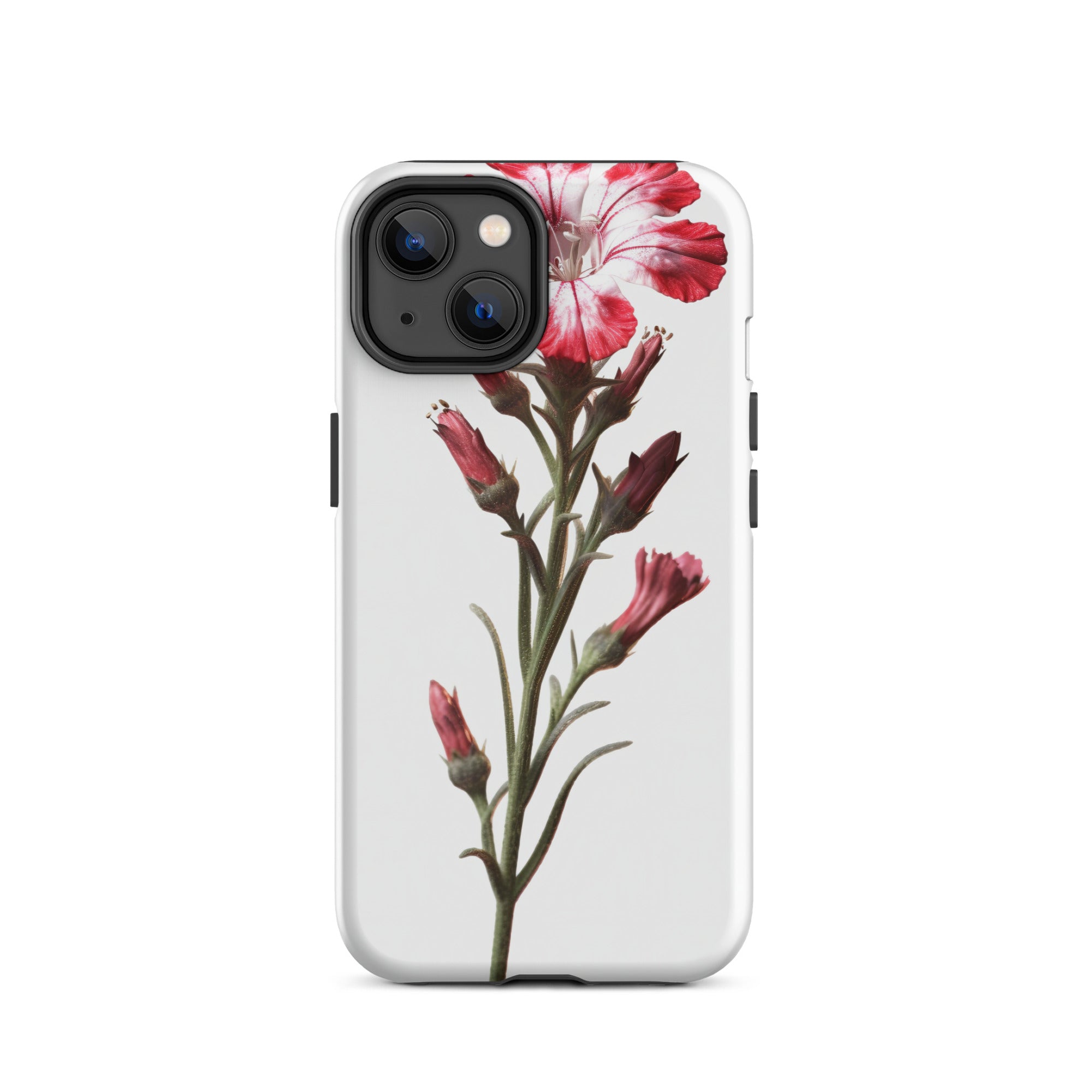 Sweet William Catchfly Flower iPhone Case by Visual Verse - Image 24