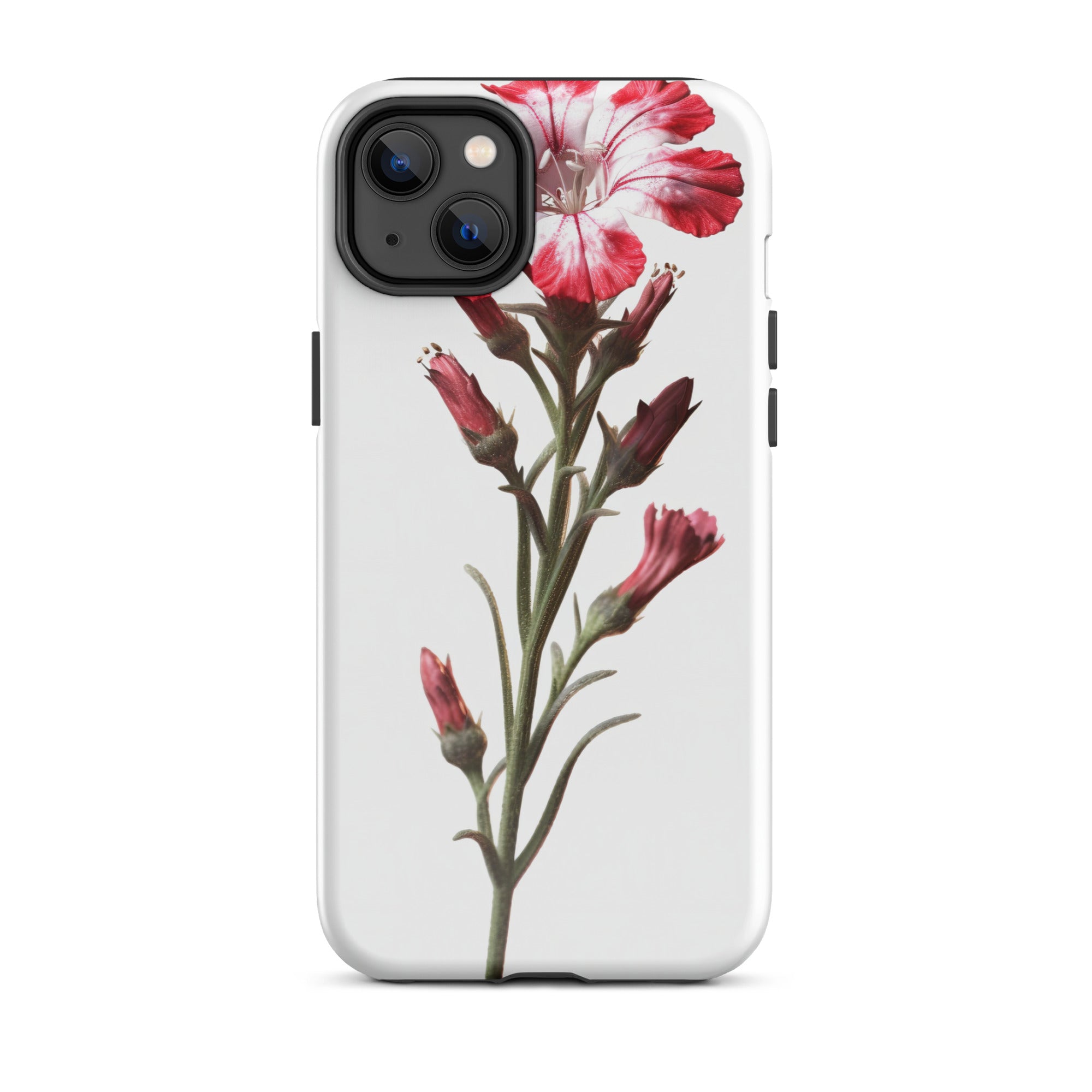 Sweet William Catchfly Flower iPhone Case by Visual Verse - Image 25