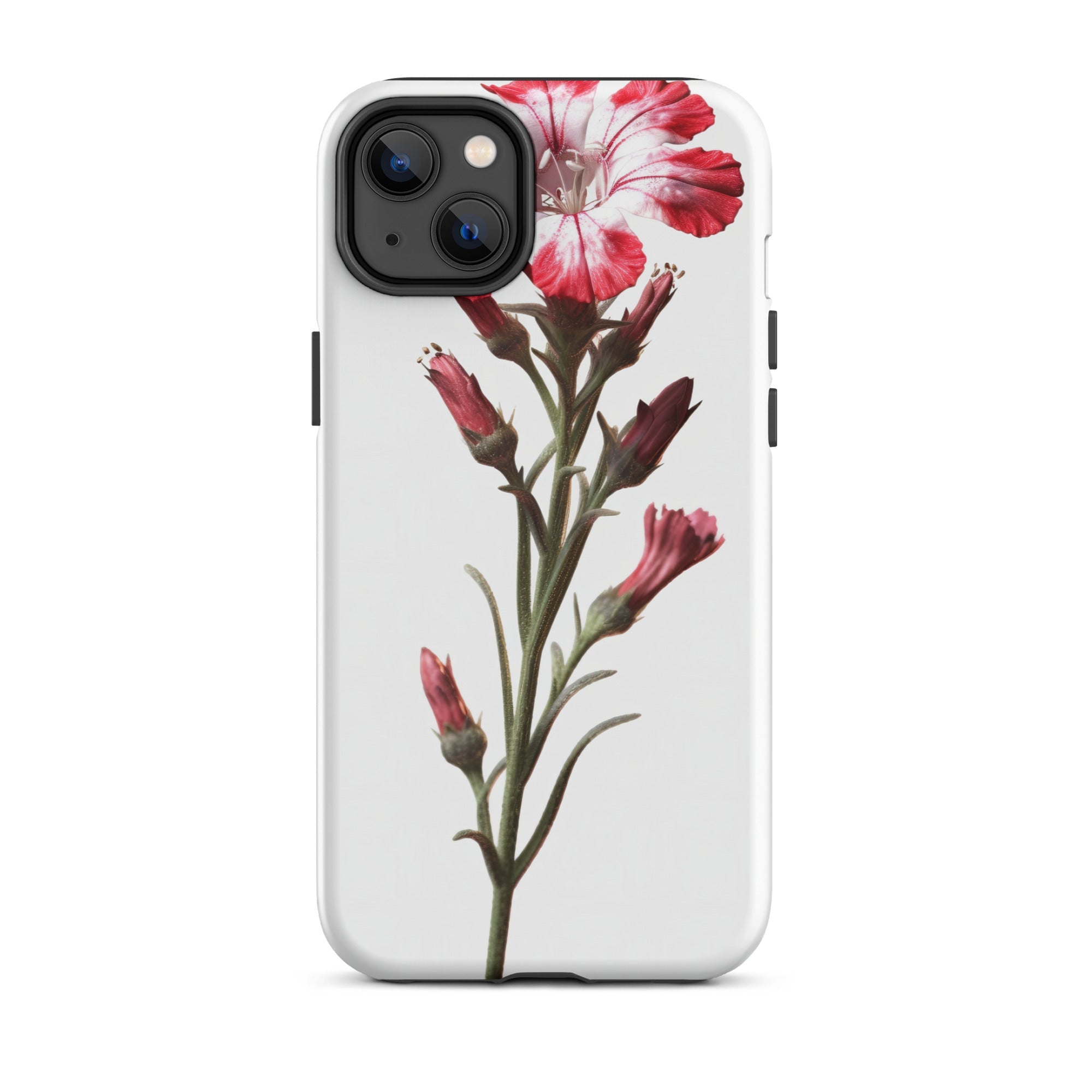 Sweet William Catchfly Flower iPhone Case by Visual Verse - Image 26