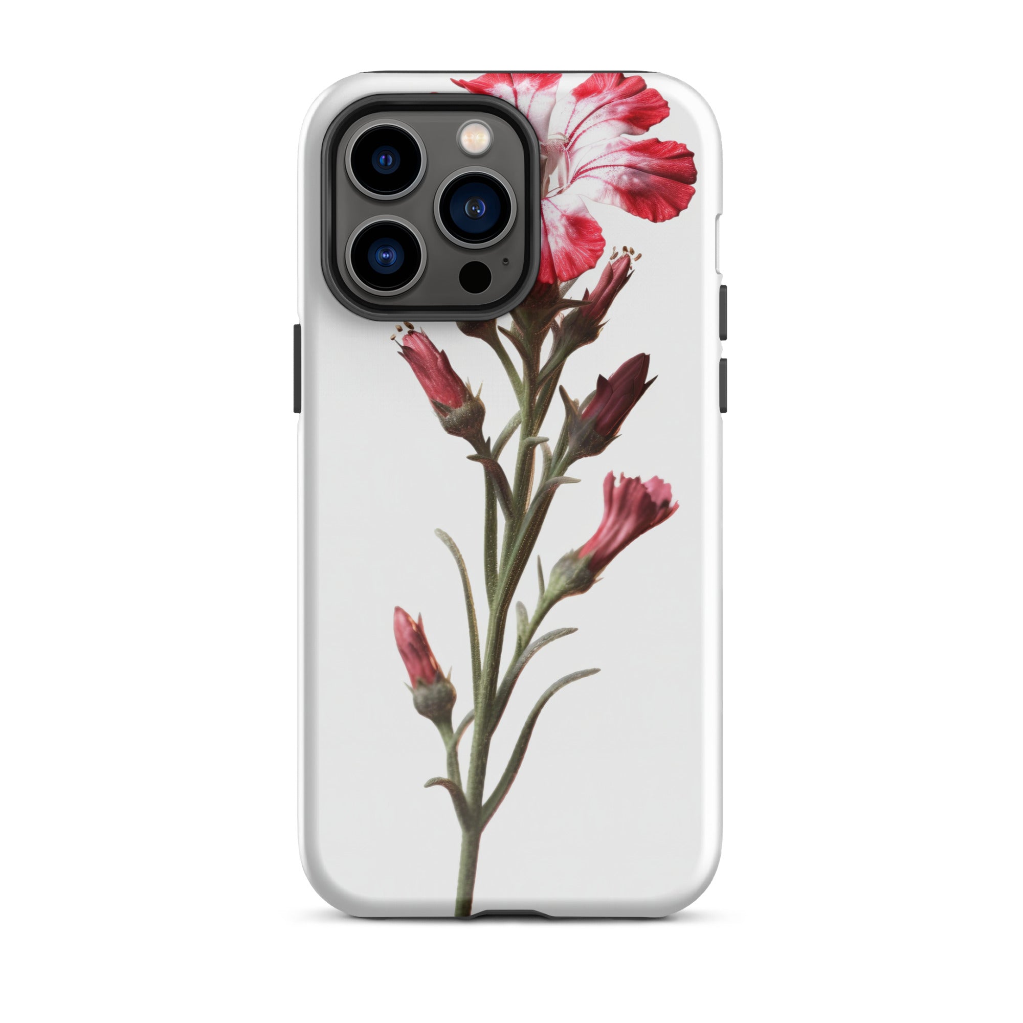 Sweet William Catchfly Flower iPhone Case by Visual Verse - Image 29