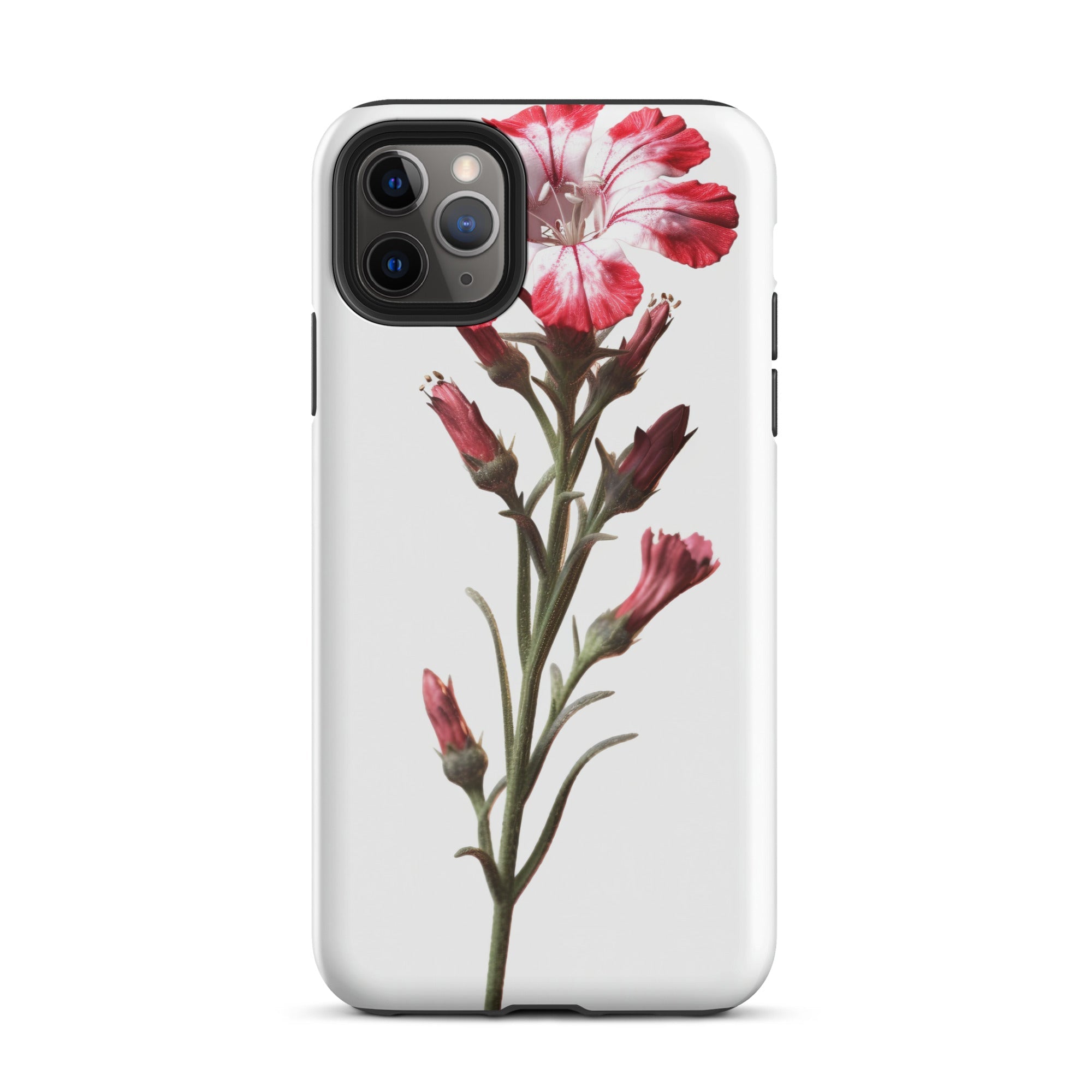 Sweet William Catchfly Flower iPhone Case by Visual Verse - Image 6