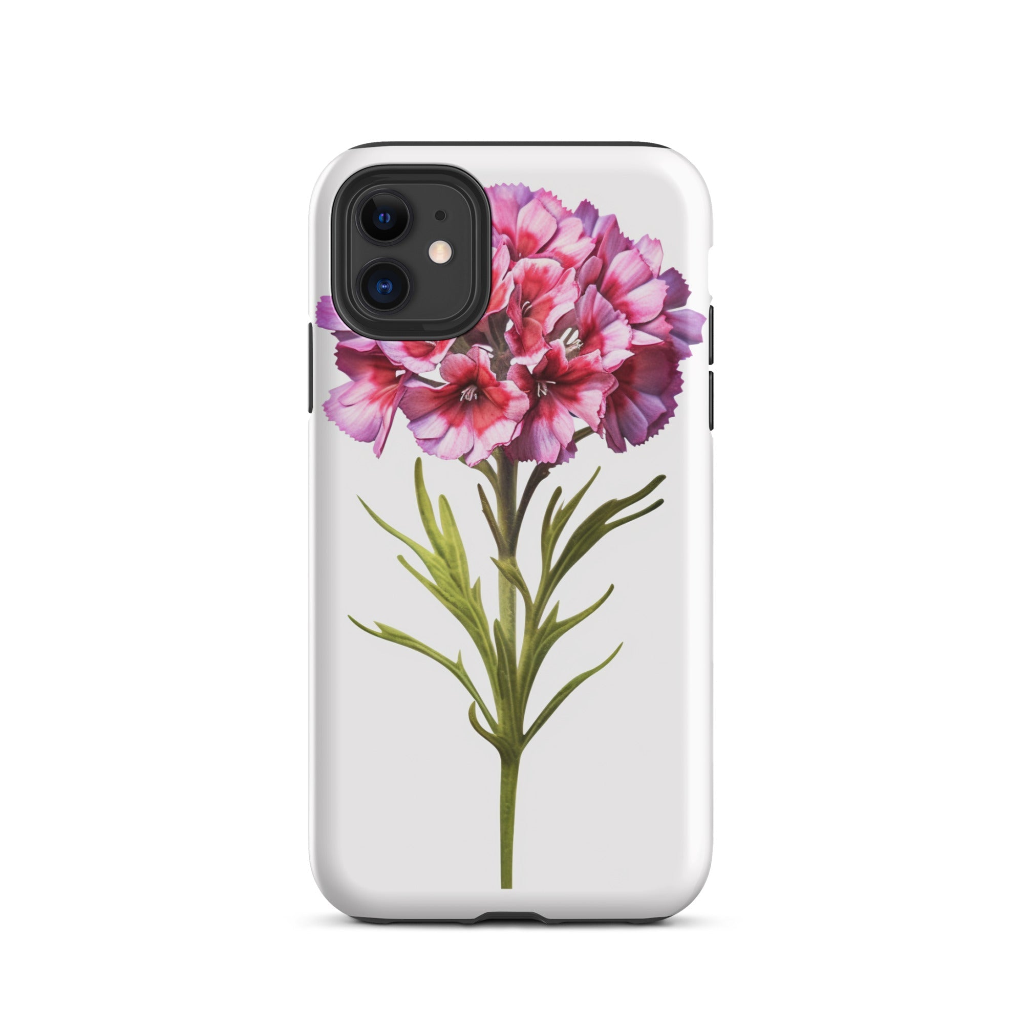 Sweet William Flower iPhone Case by Visual Verse - Image 2