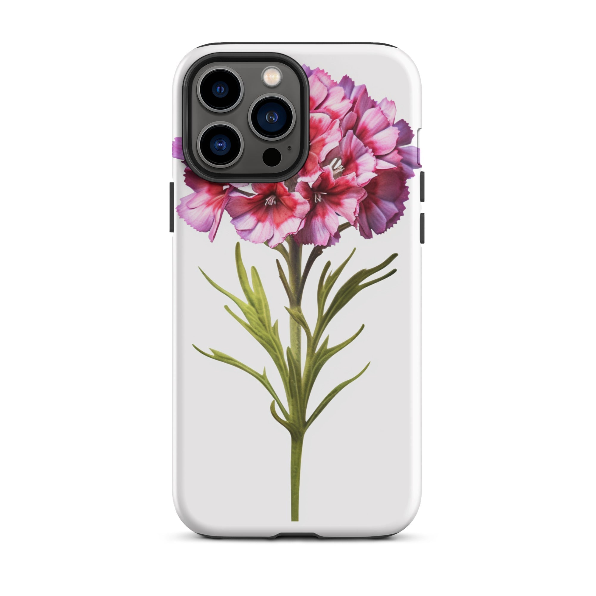 Sweet William Flower iPhone Case by Visual Verse - Image 22