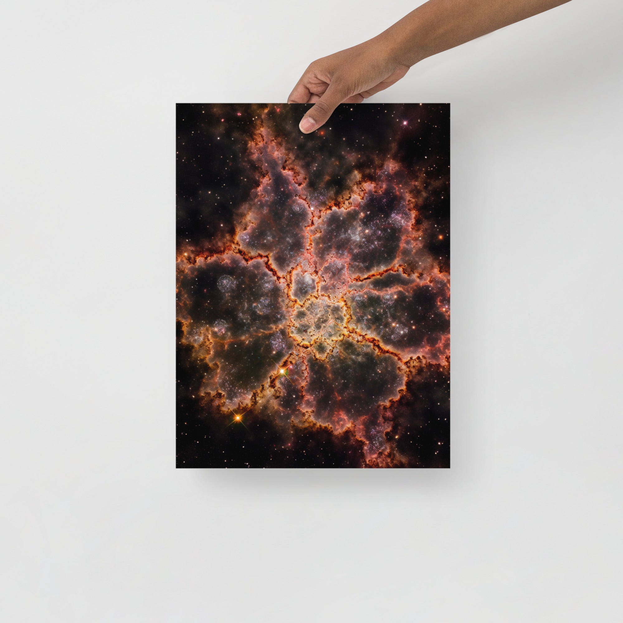 Tarantula Nebula Cosmic Voyage Celestial Web Art Poster by Visual Verse - Image 4
