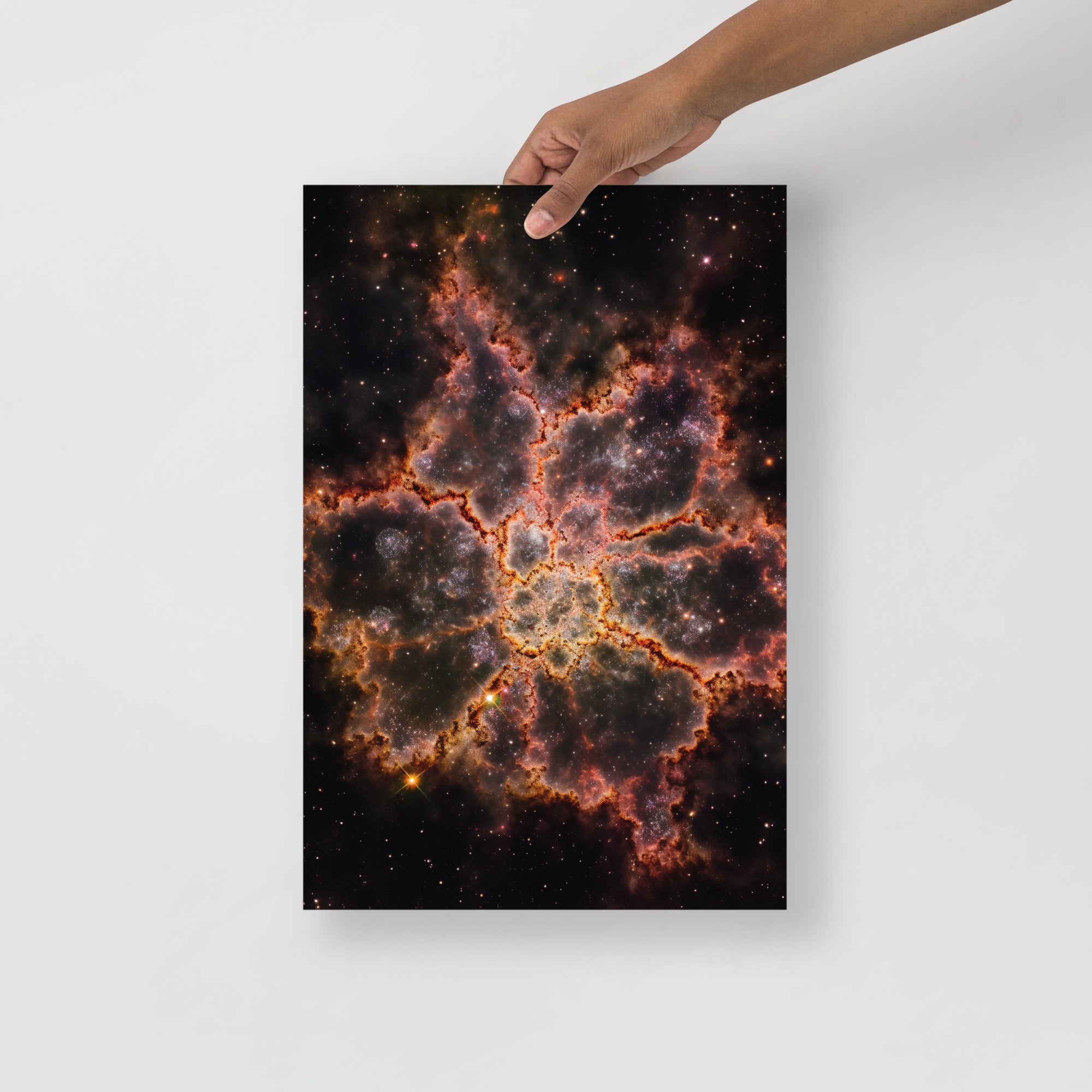 Tarantula Nebula Cosmic Voyage Celestial Web Art Poster by Visual Verse - Image 5