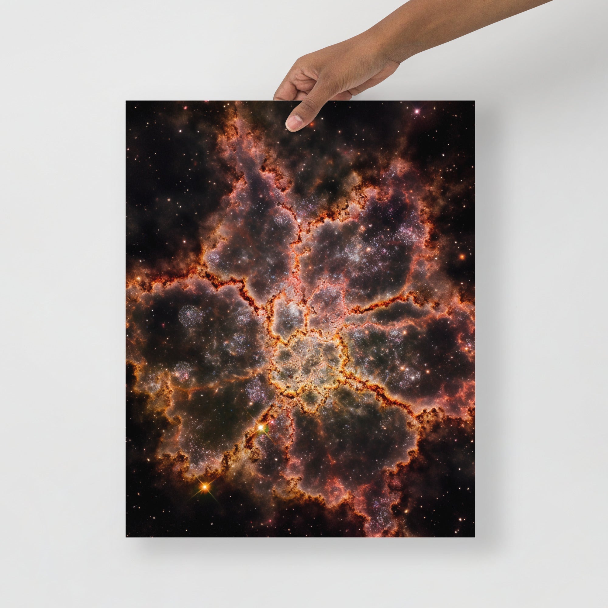 Tarantula Nebula Cosmic Voyage Celestial Web Art Poster by Visual Verse - Image 6